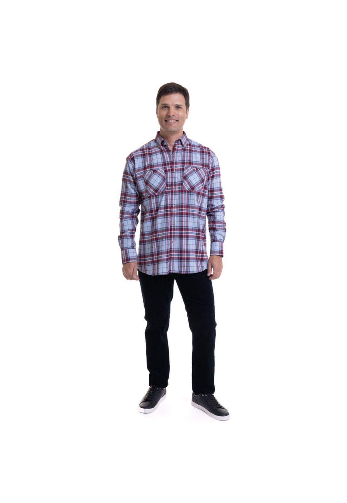 Camisa Villela Fantasía Celeste-2
