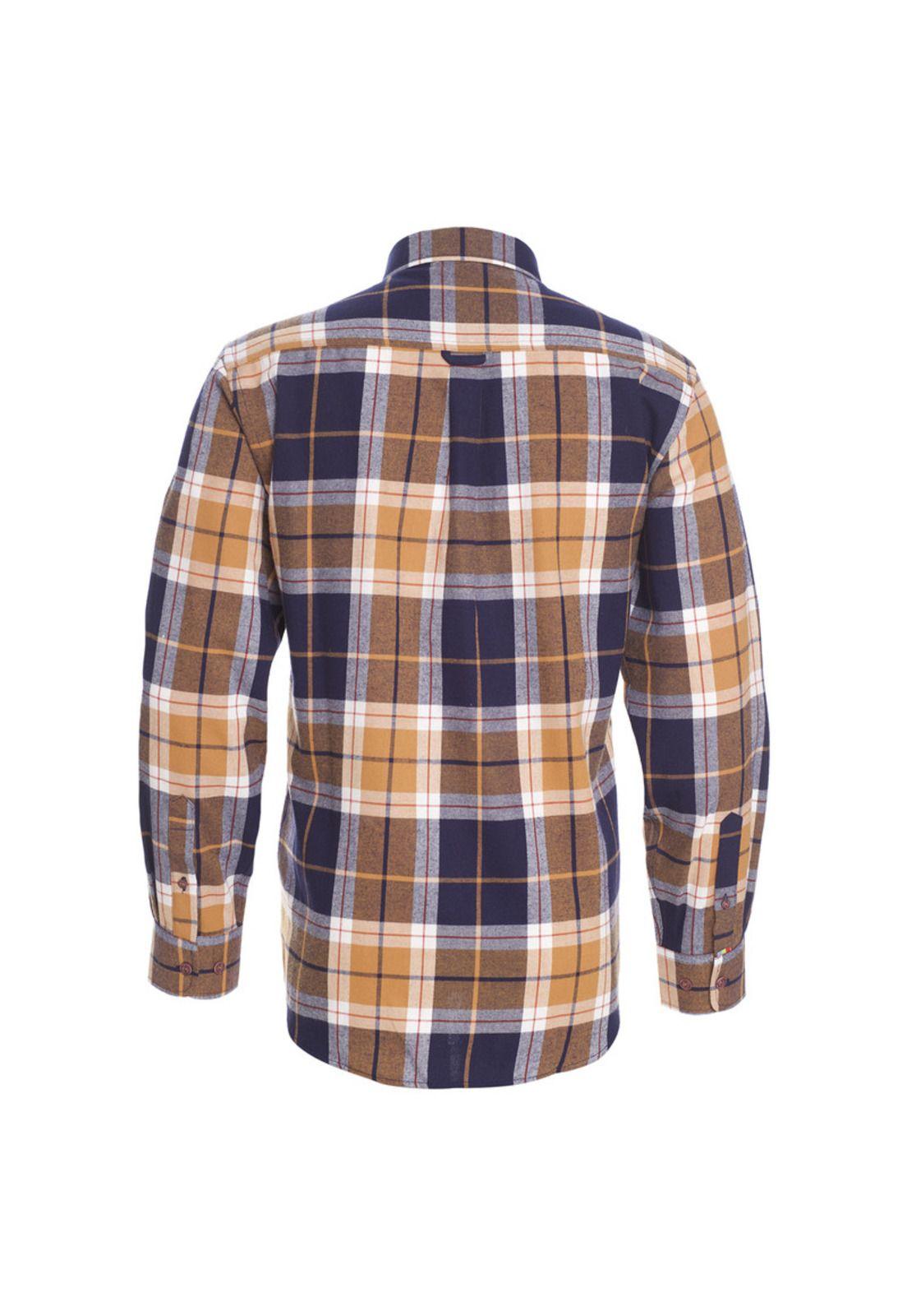 Camisa Manga Larga Franela Regular Fit-2