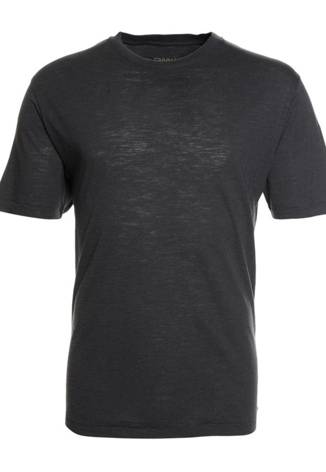 Polera Manga Corta Cuello Redondo Print Gris-3