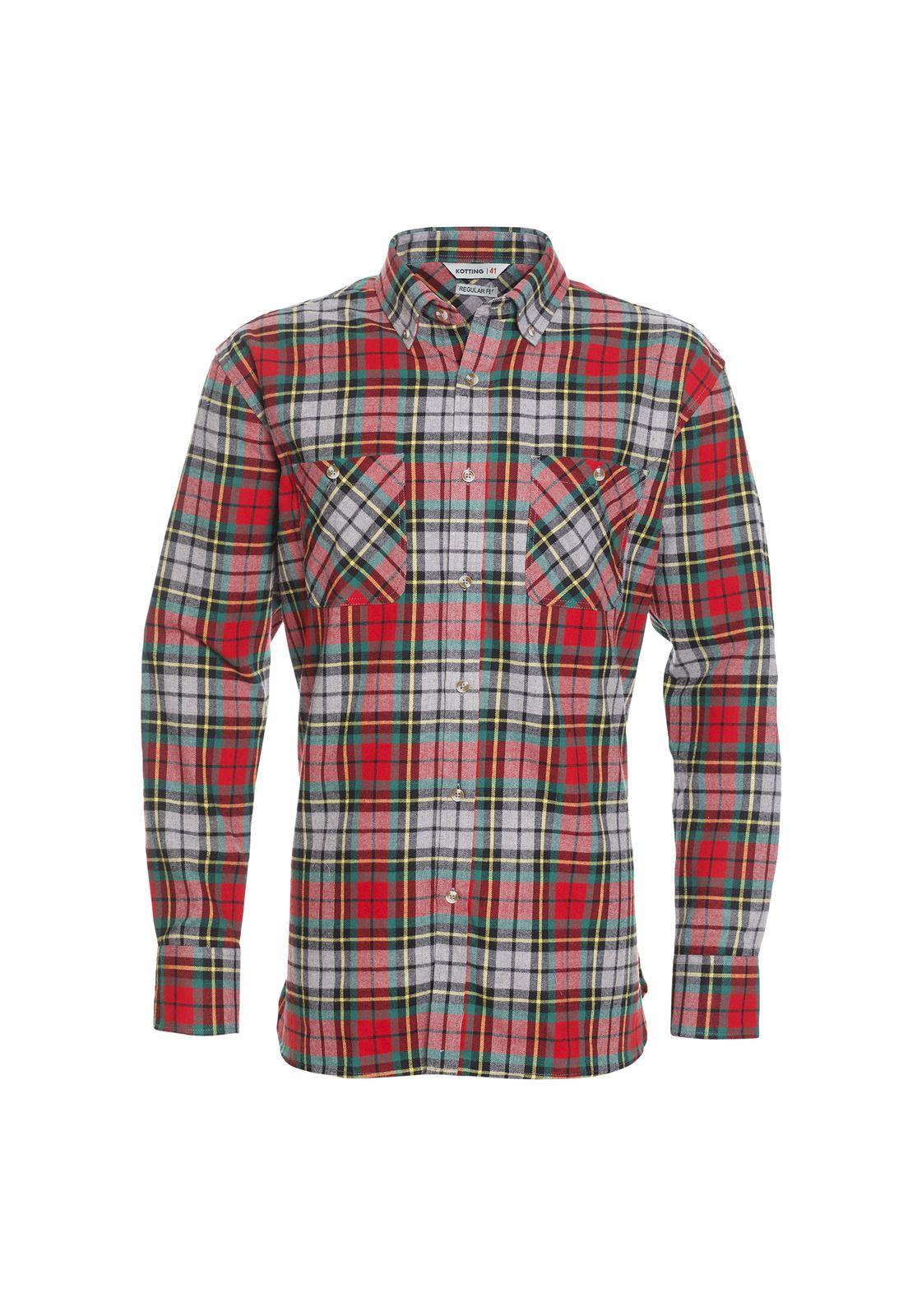 Camisa Villela Fantasía Manga Larga Regular Fit-3