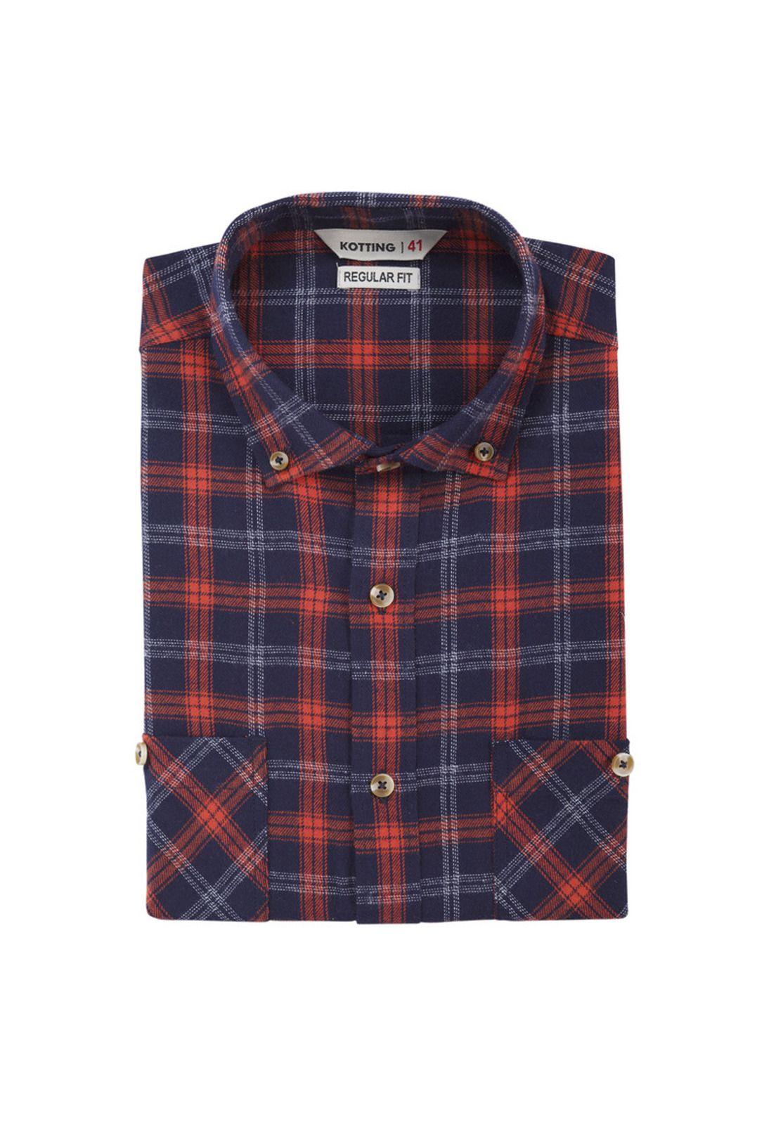 Camisa Manga Larga Villela Fantasia Regular Fit-4