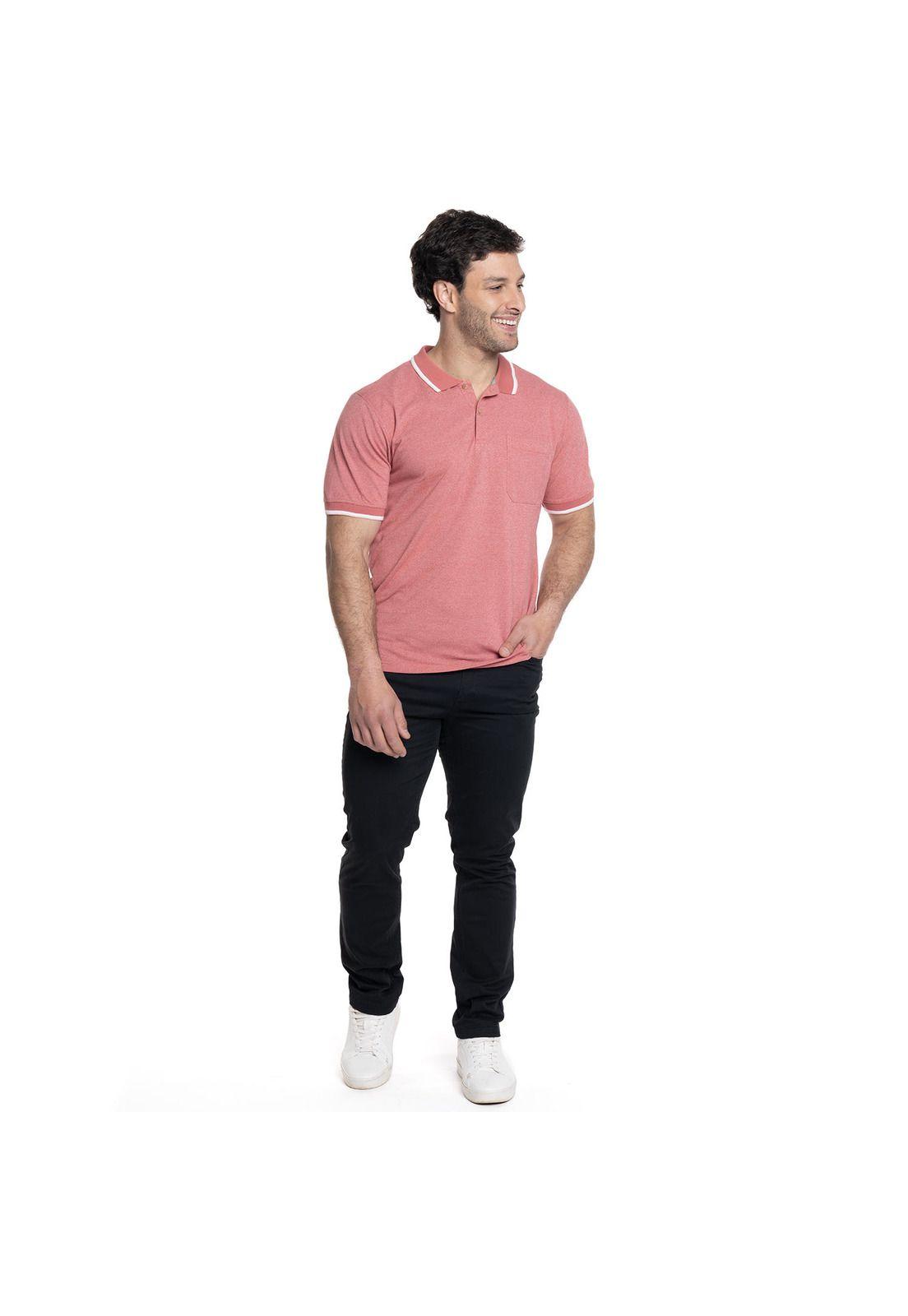 POLERA HOMBRE CUELLO POLO PIQUÉ - TRUVAL-3