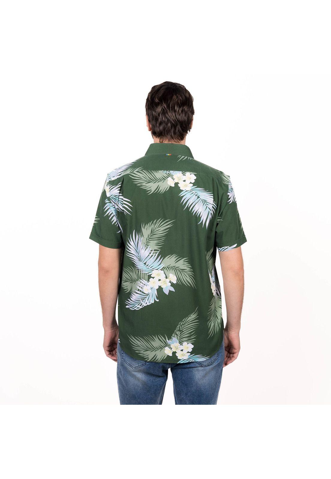 Camisa M/C Guayabera Estampada Regular Fit-1