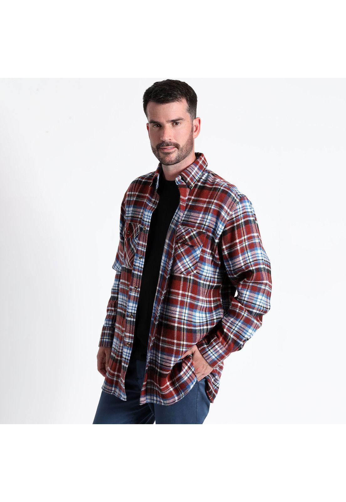Camisa Leñadora Manga Larga -1