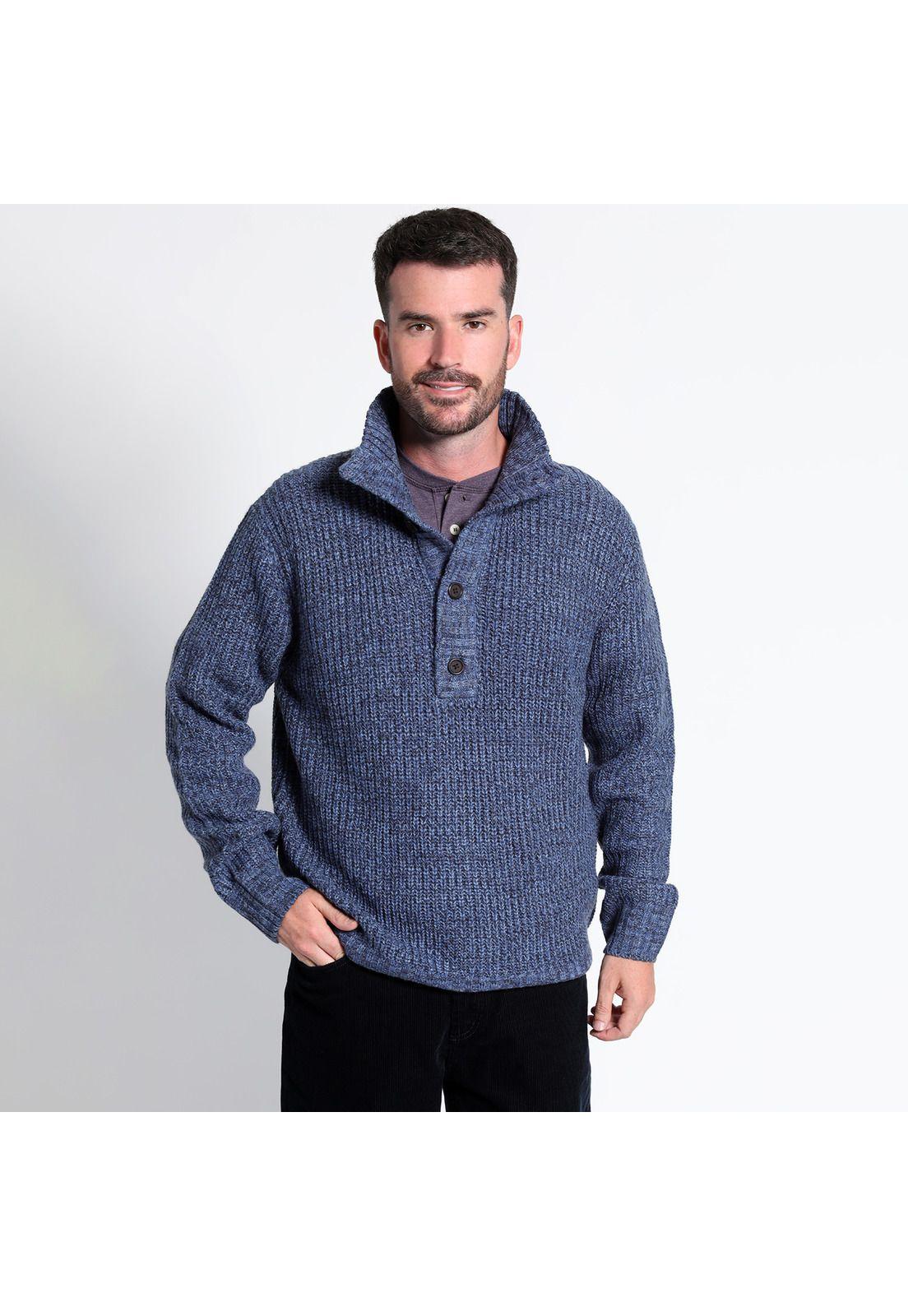 Sweater Botón Medio-0