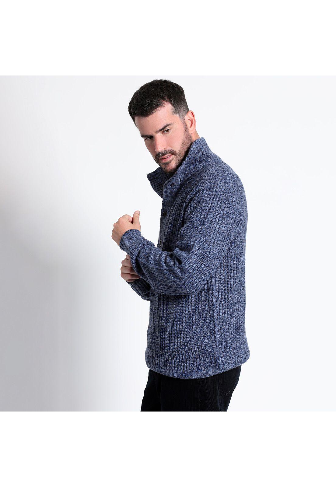 Sweater Botón Medio-1