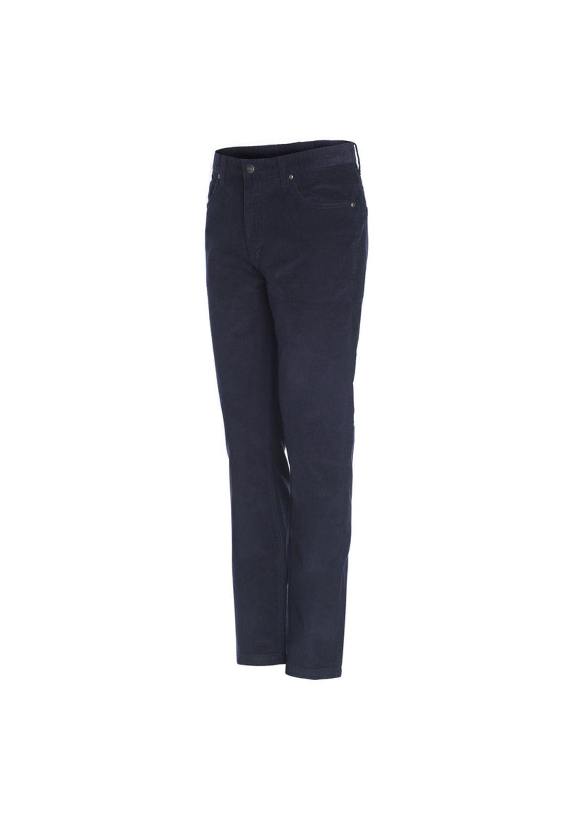 Pantalon Cotele 5 Bolsillos Regular Fit-1