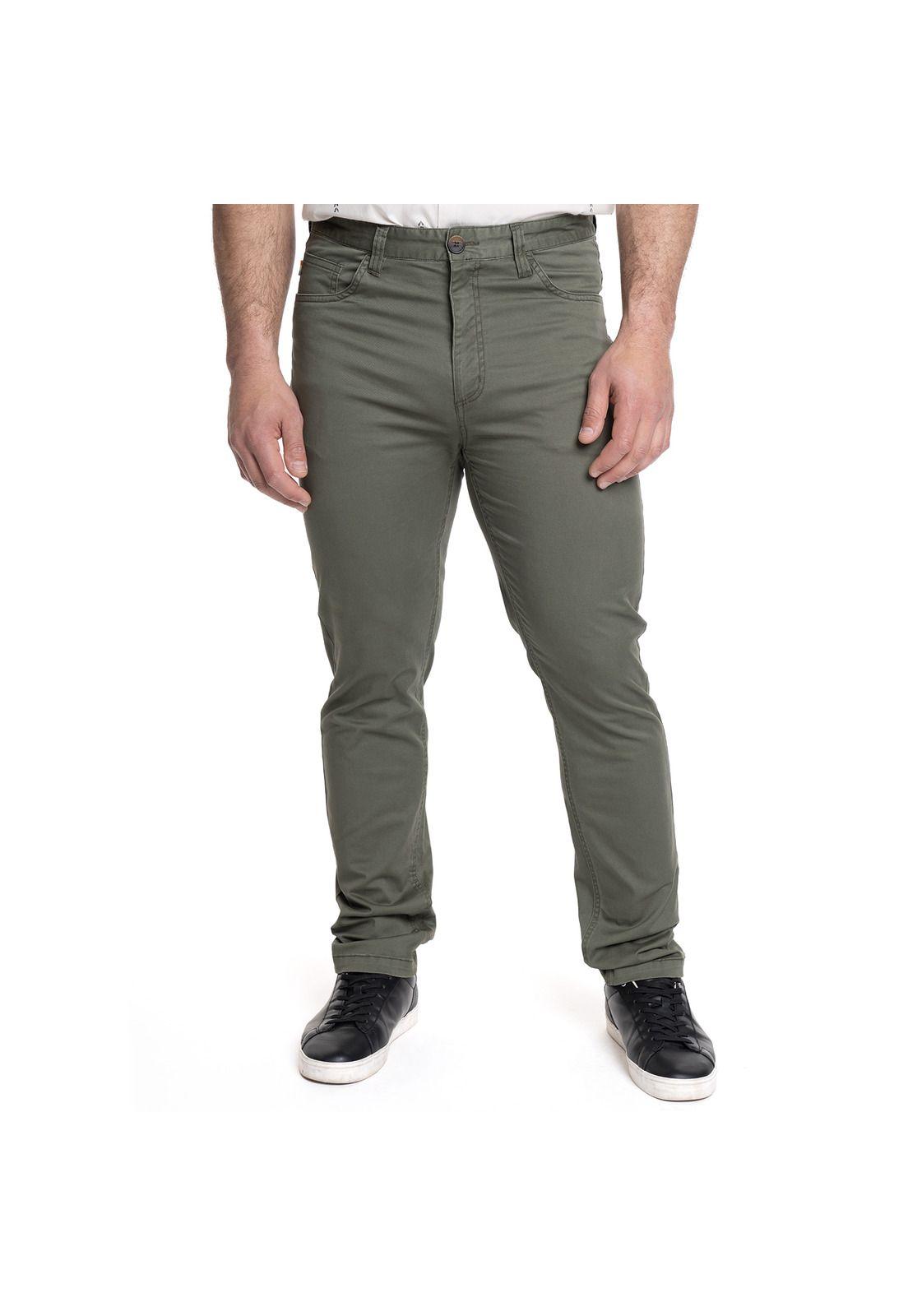 PANTALÓN HOMBRE 5 BOLSILLOS SPANDEX-4
