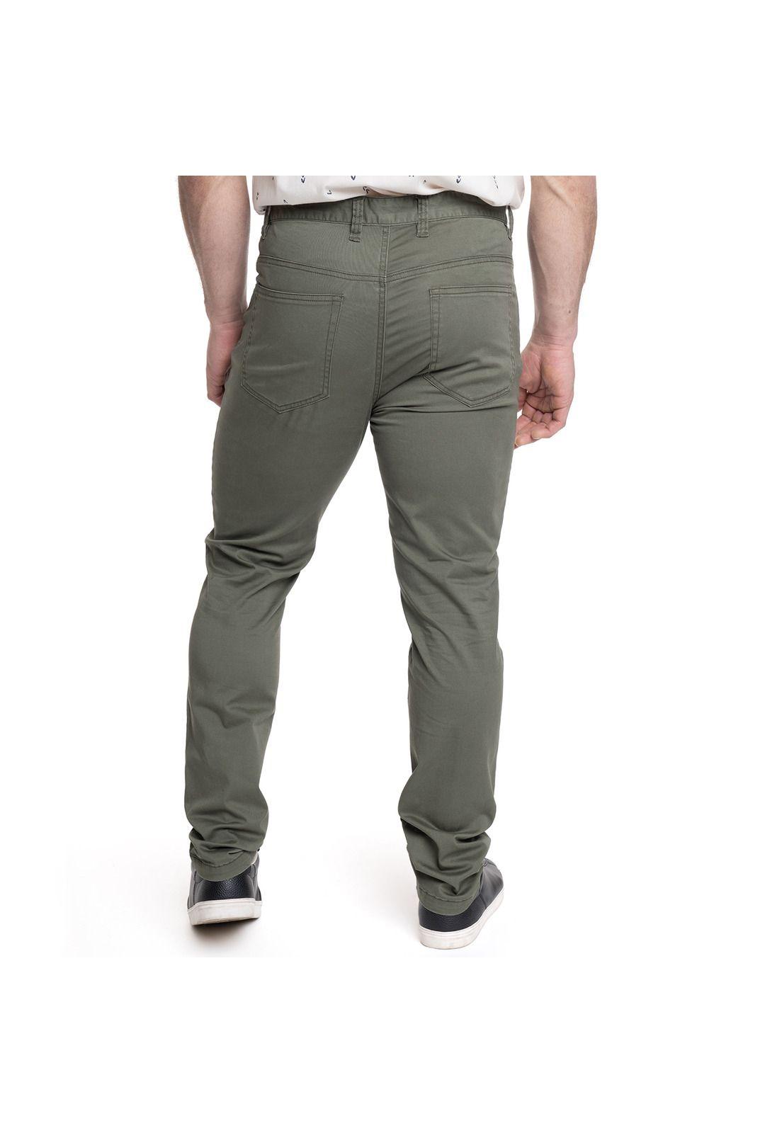 PANTALÓN HOMBRE 5 BOLSILLOS SPANDEX-5