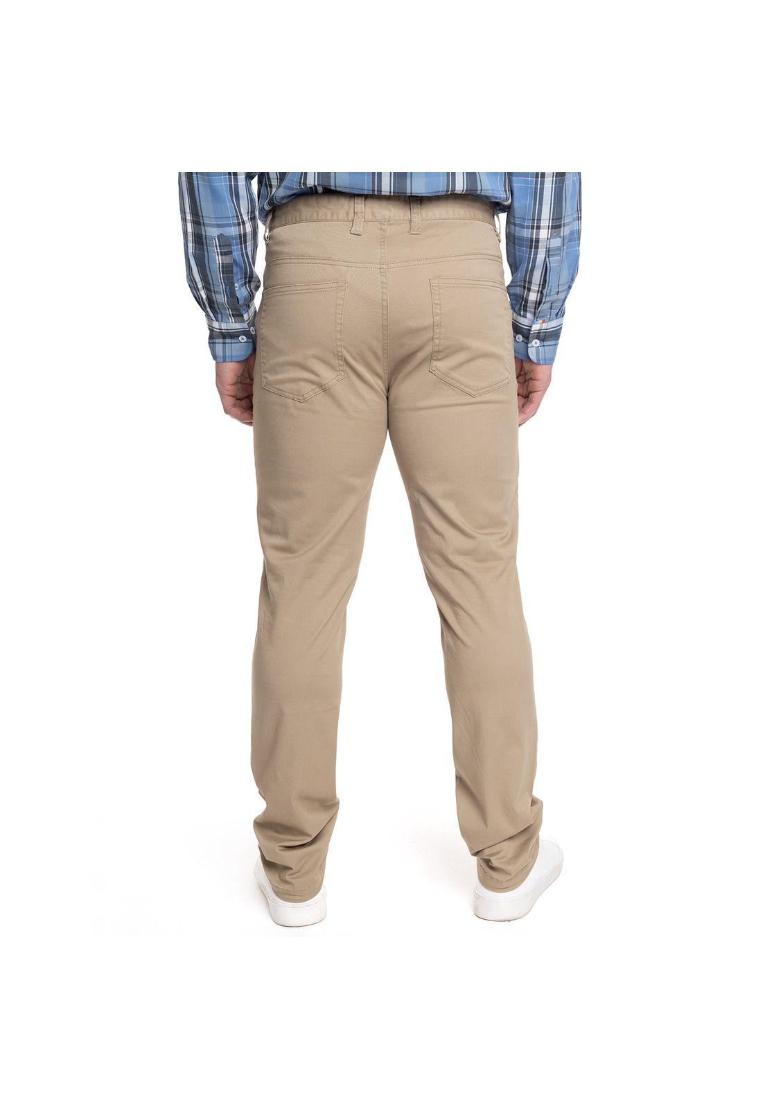 PANTALÓN HOMBRE 5 BOLSILLOS SPANDEX-9
