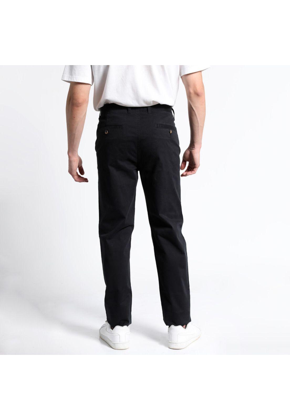 Pantalon Frente Plano Spandex Slim Fit-1