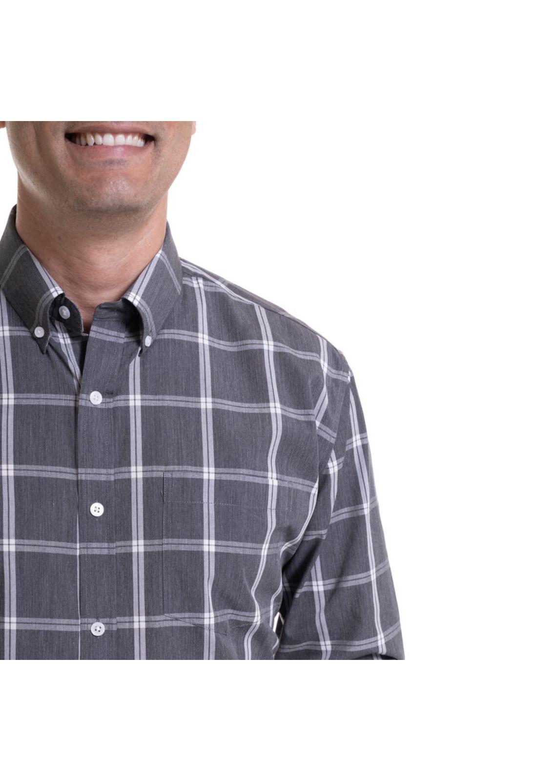 Camisa Fantasía Premium Gris-3