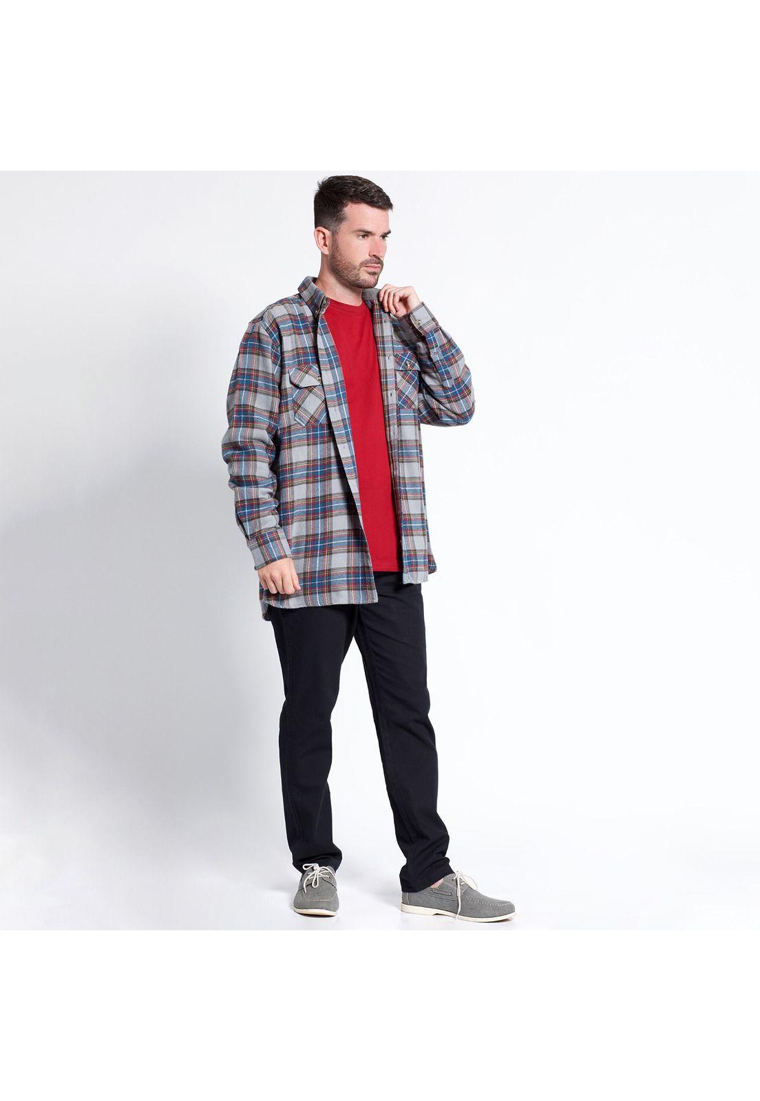 Camisa Leñadora Manga Larga -2