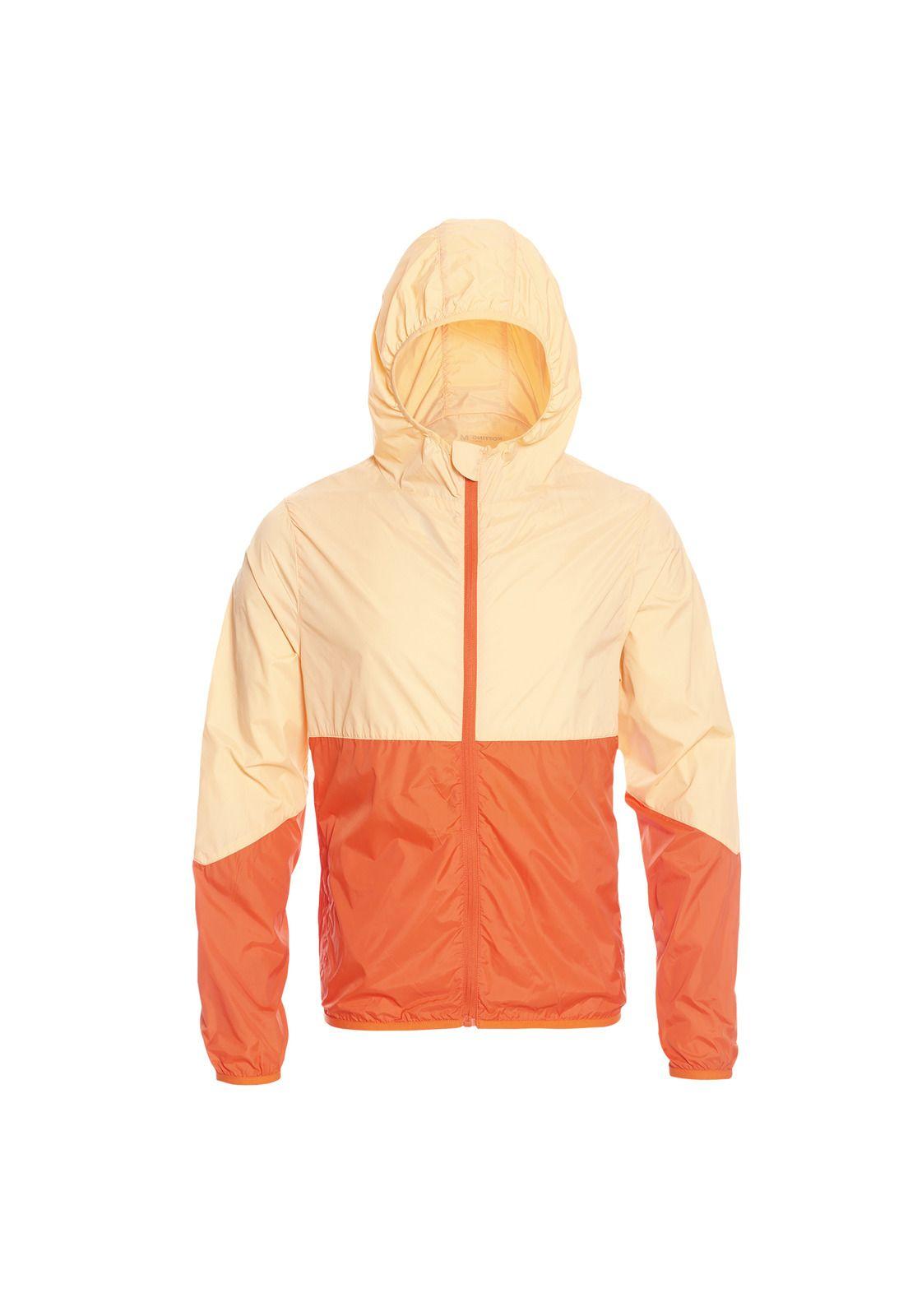 Cortaviento Bicolor Naranja-3