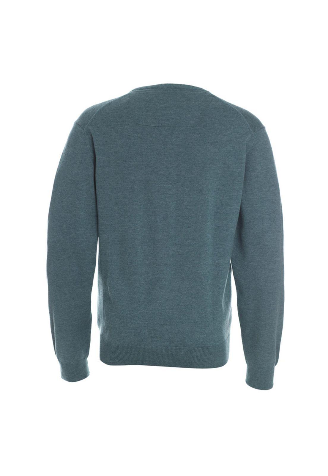 Sweater Cuello V Melange-2