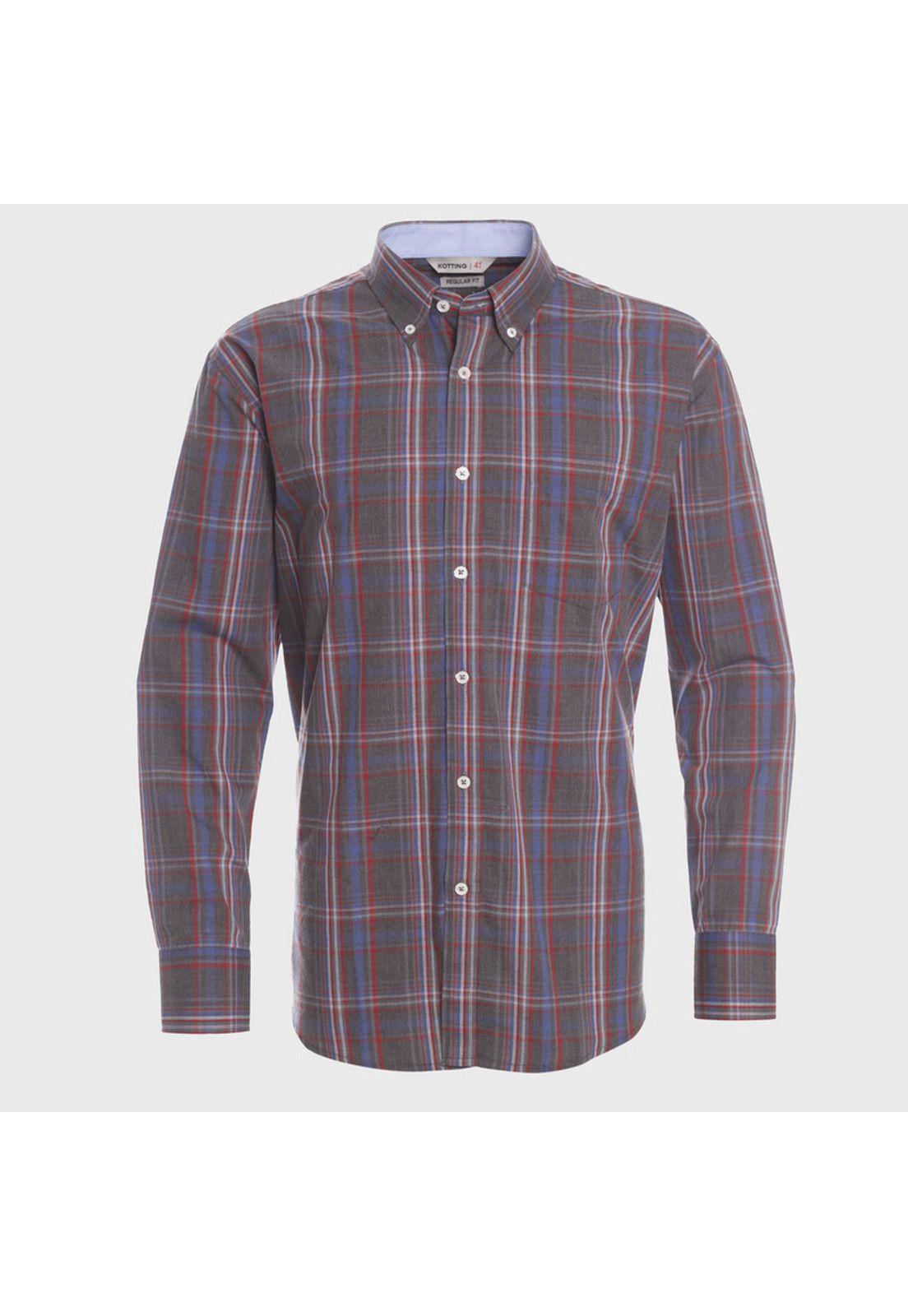 Camisa Manga Larga Fantasia Premium Regular Fit-0
