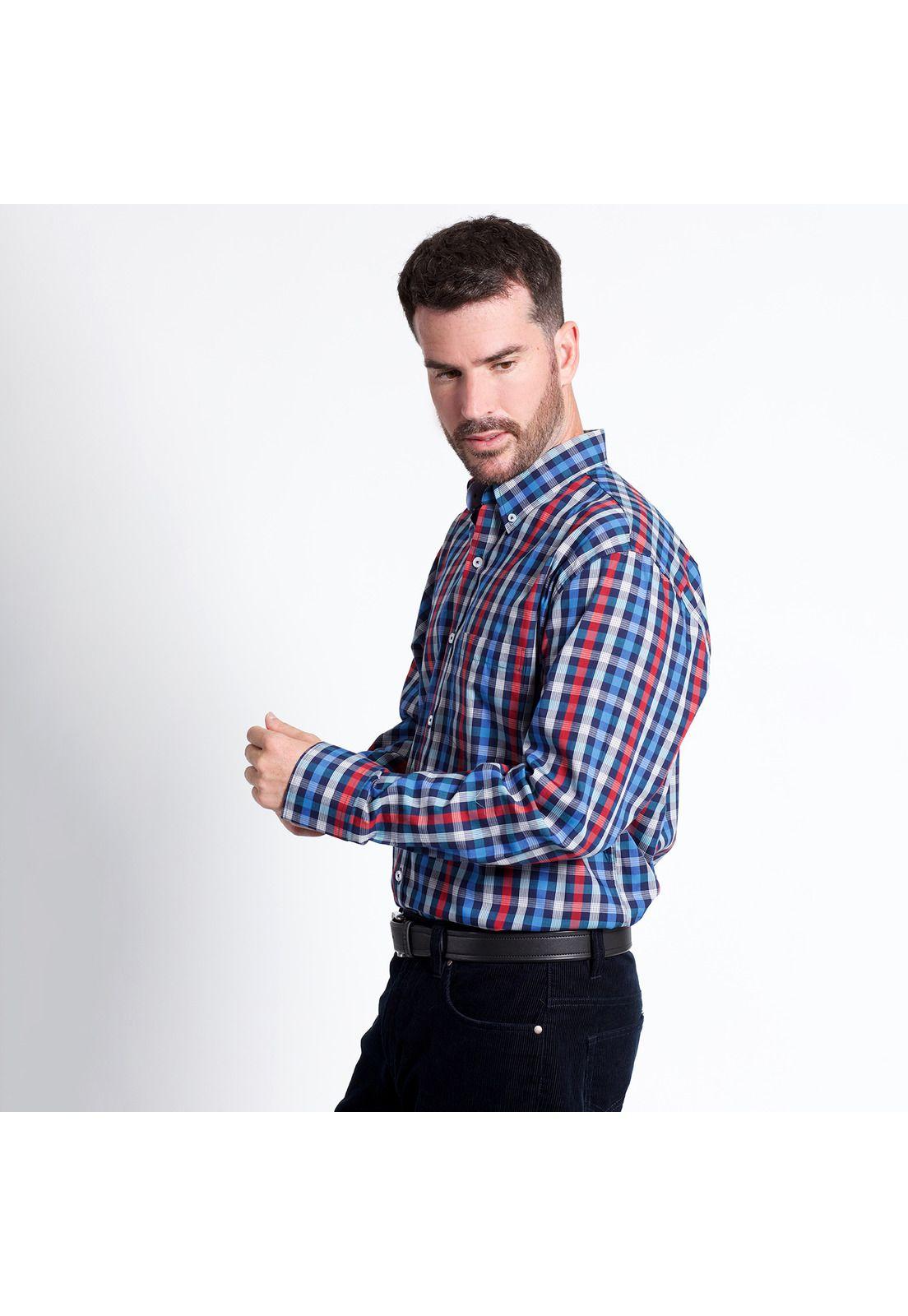 Camisa Fantasía Premium Manga Larga Regular Fit-1