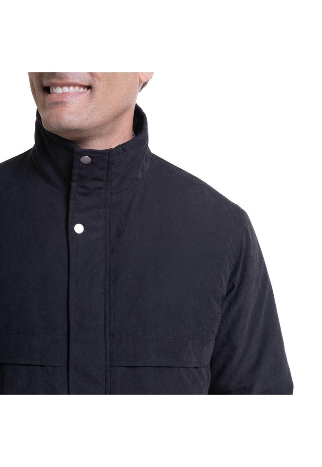 Casaca Microfibra Negro-3