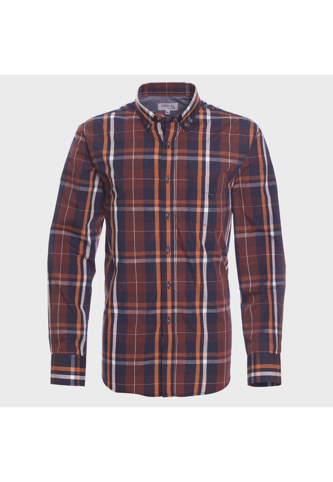 Camisa Manga Larga Trevira Fantasia Regular Fit-0