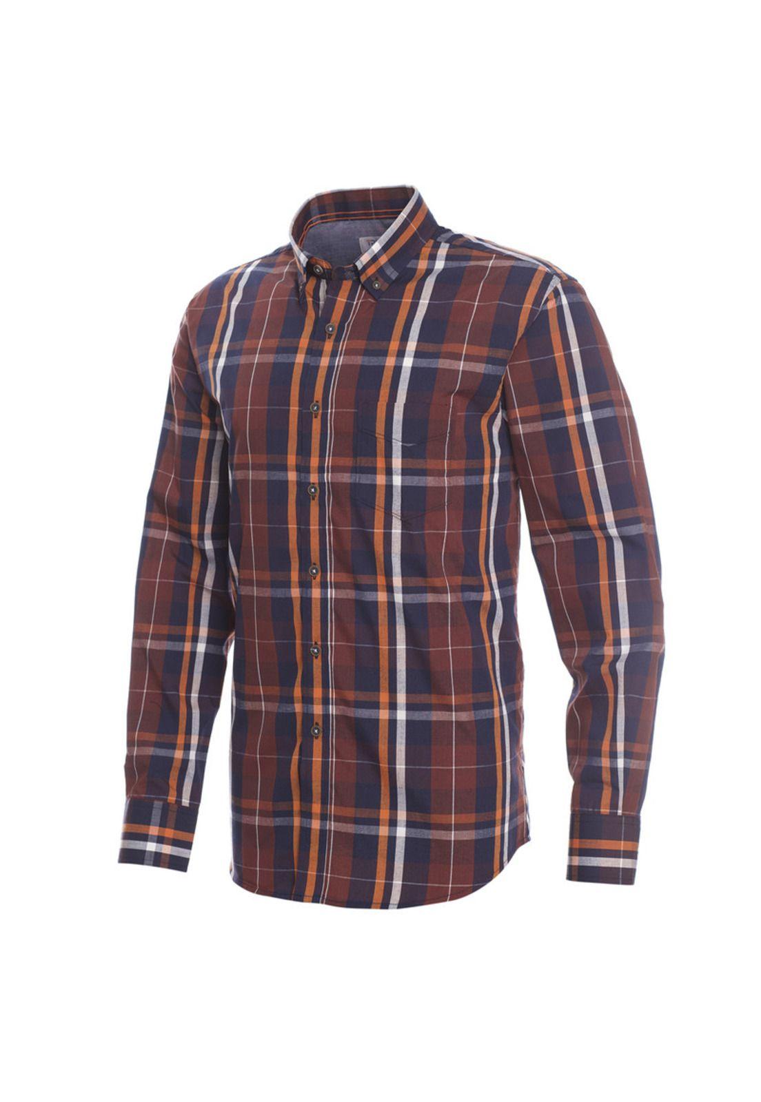 Camisa Manga Larga Trevira Fantasia Regular Fit-1