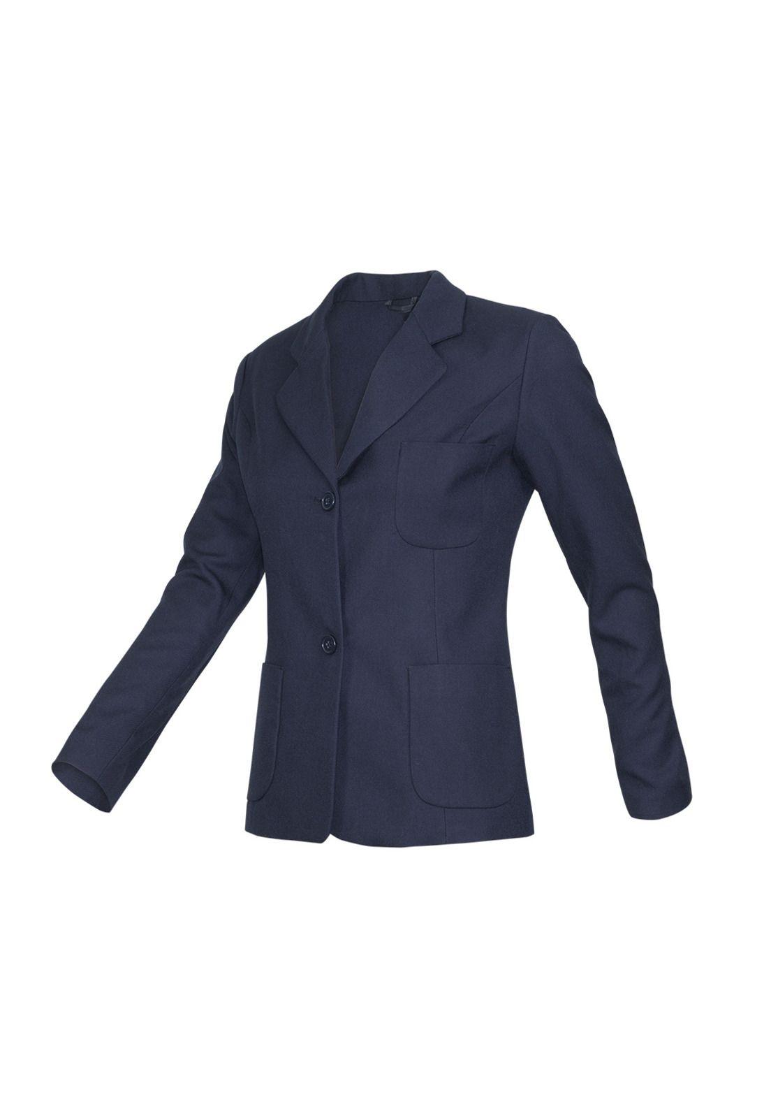 Blazer Colegio Azul Marino Niña-0