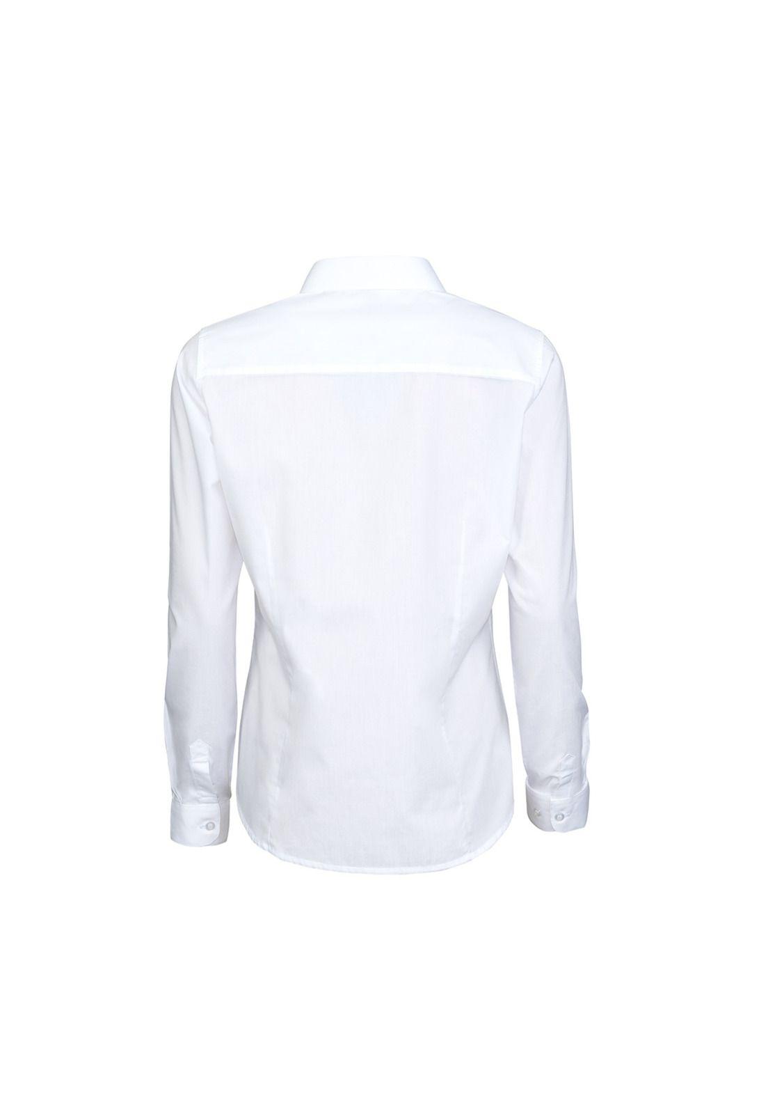 Blusa Entallada Colegio Blanca Niña-1