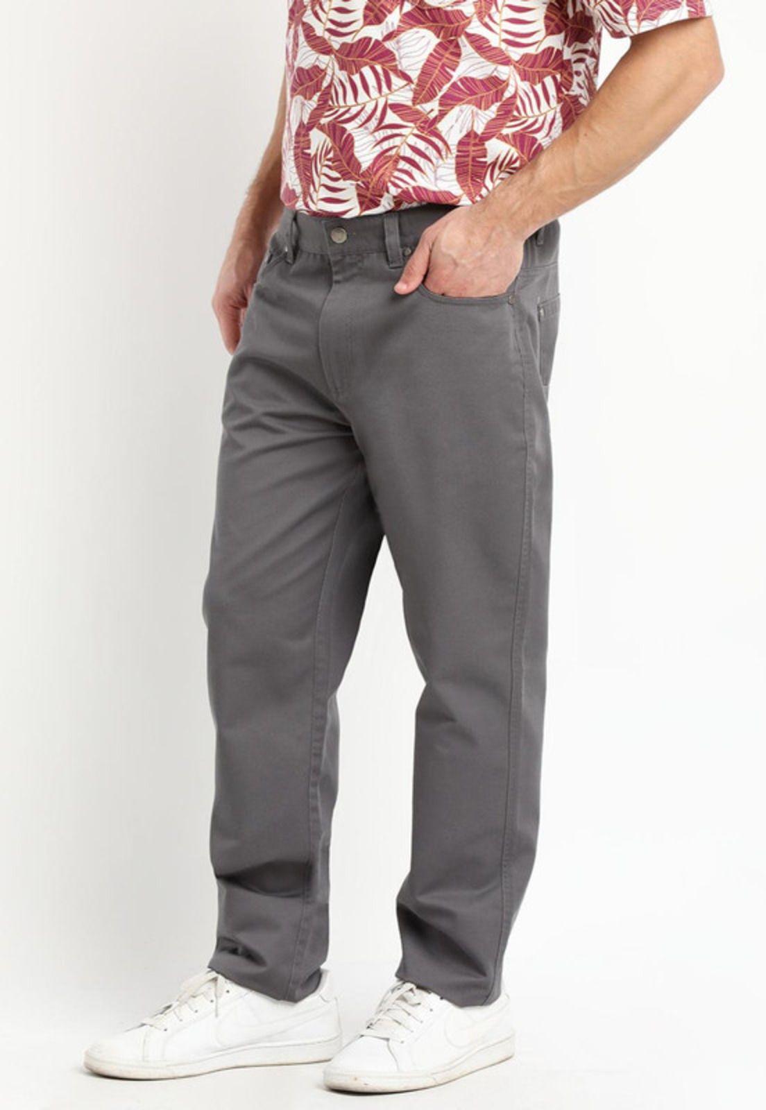 Pantalon 5 Bolsillos Tc Twill Pizarra-0