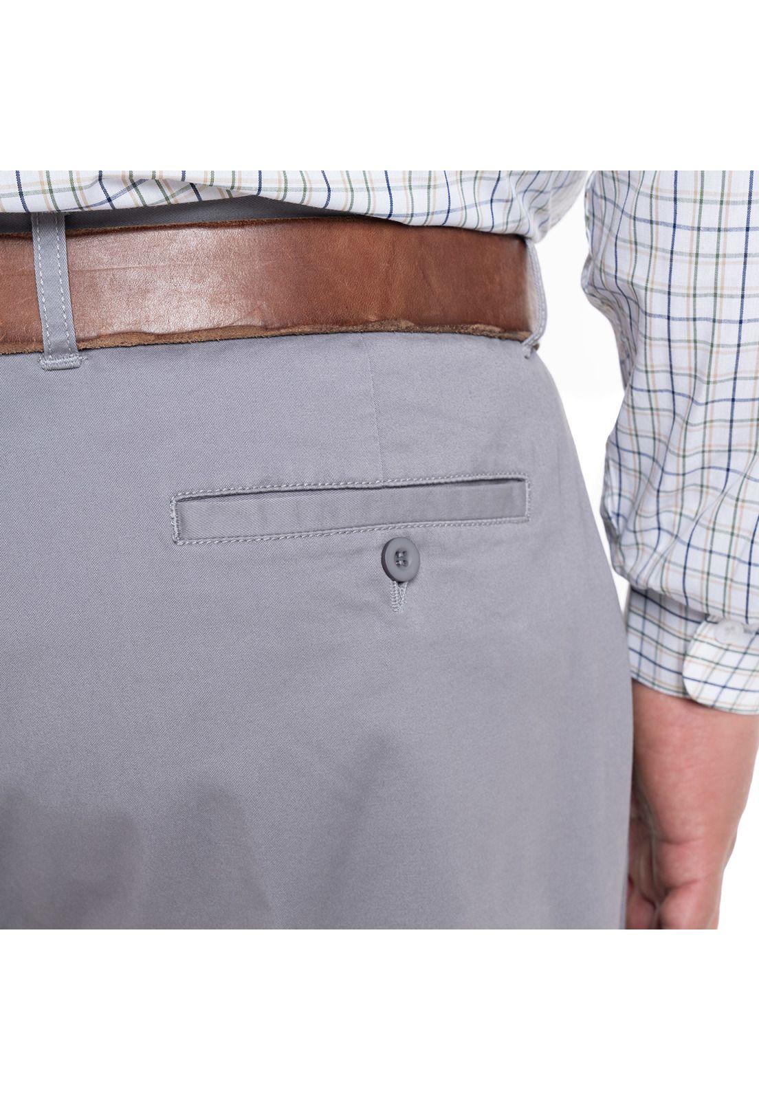 PANTALÓN FRENTE PLANO SPANDEX REGULAR FIT-2