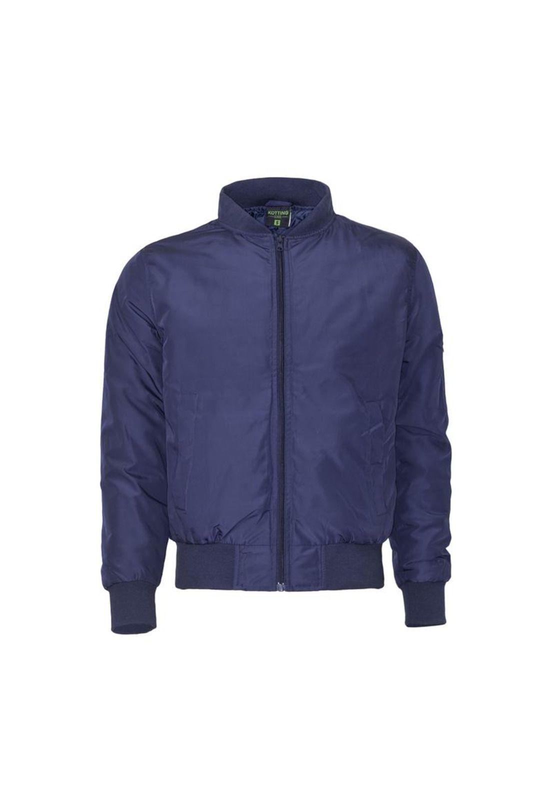 Casaca Bomber Azul Marino Niño-0