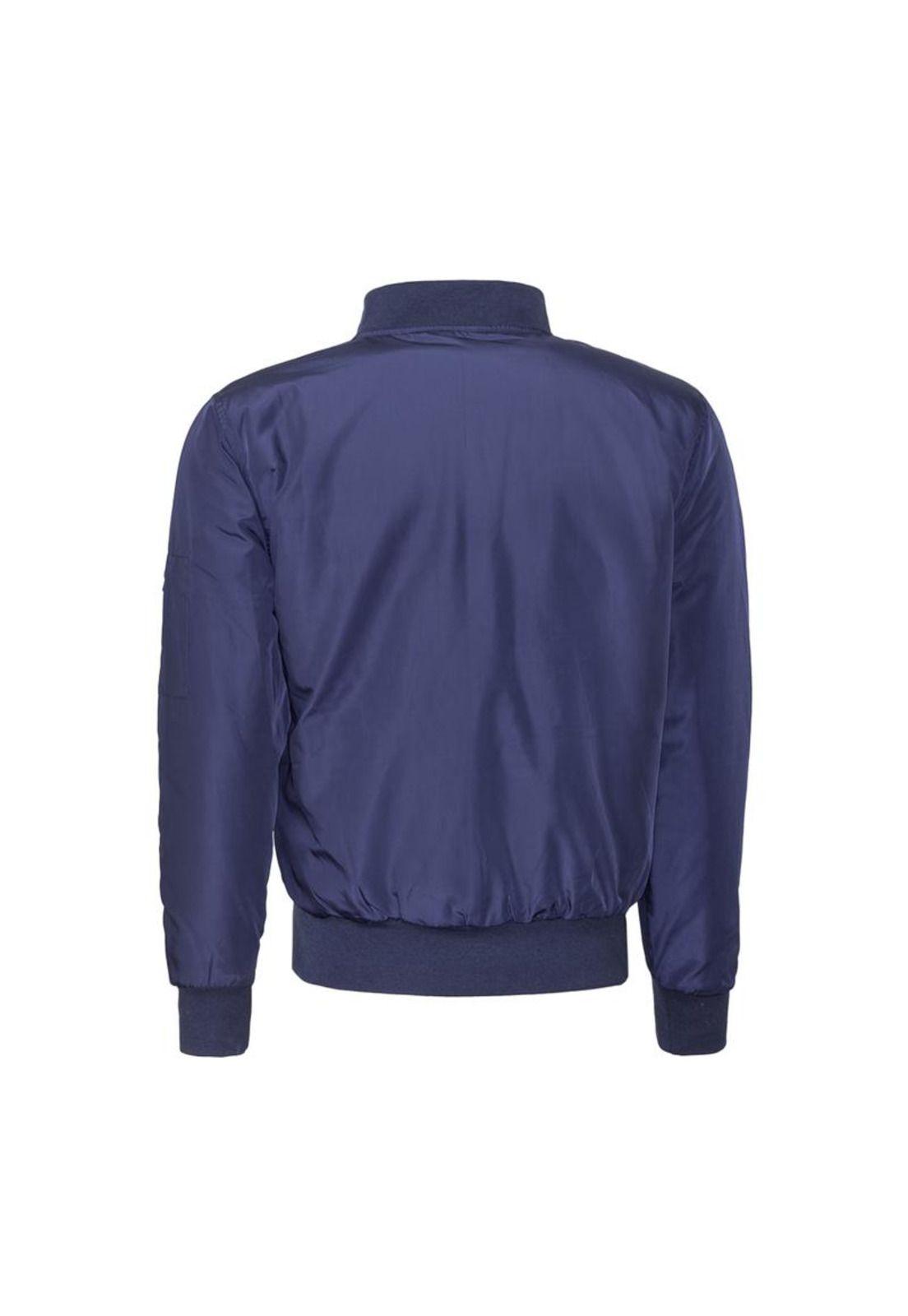 Casaca Bomber Azul Marino Niño-2