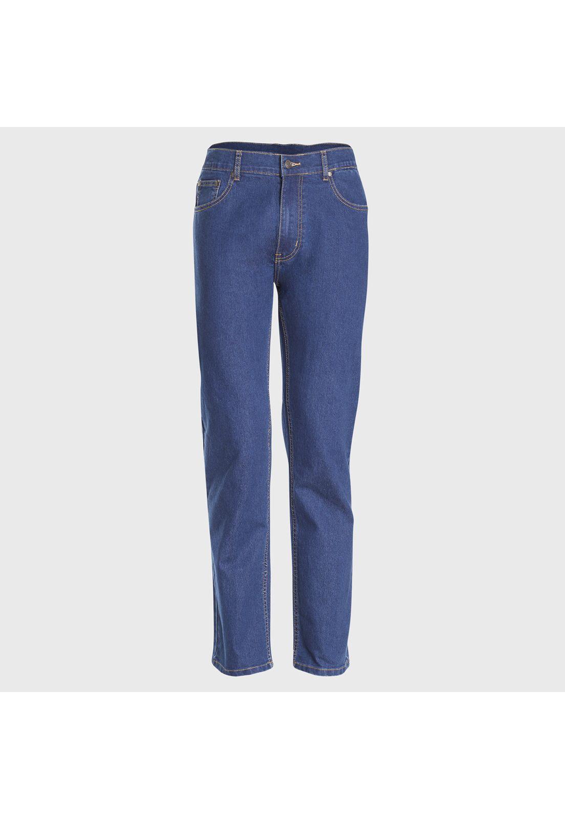 Pantalón Hombre Jeans Spandex Denim-0