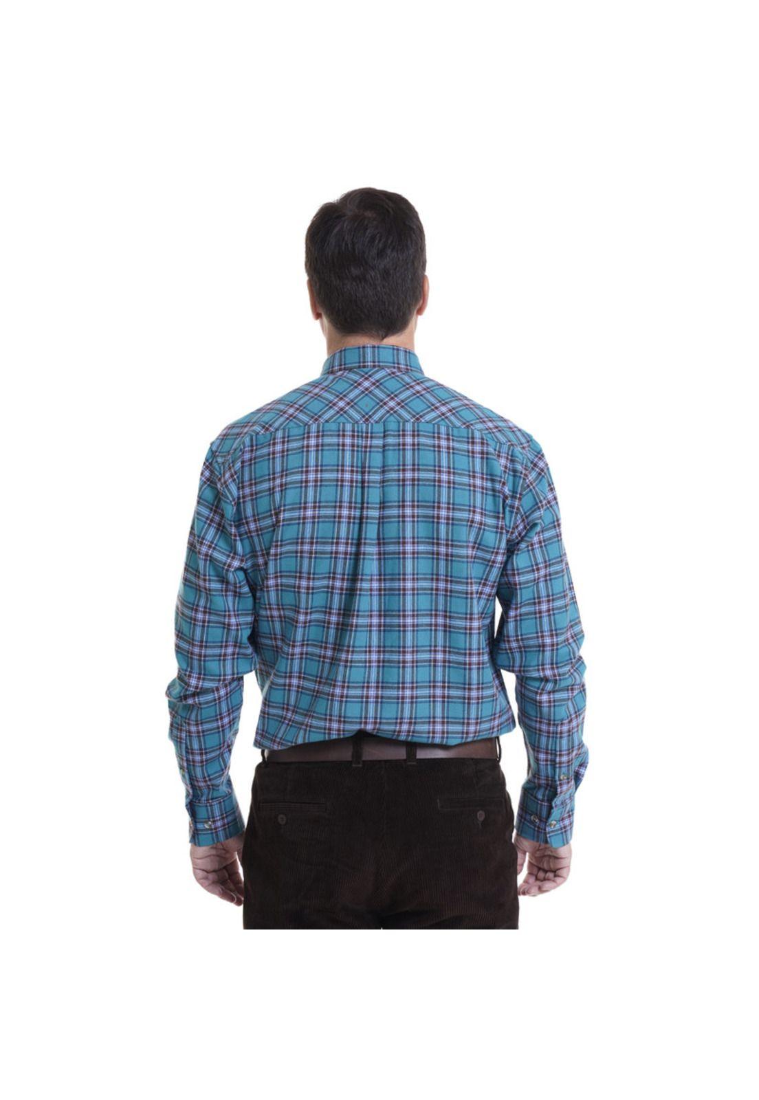 Camisa Villela Fantasía Turquesa-1