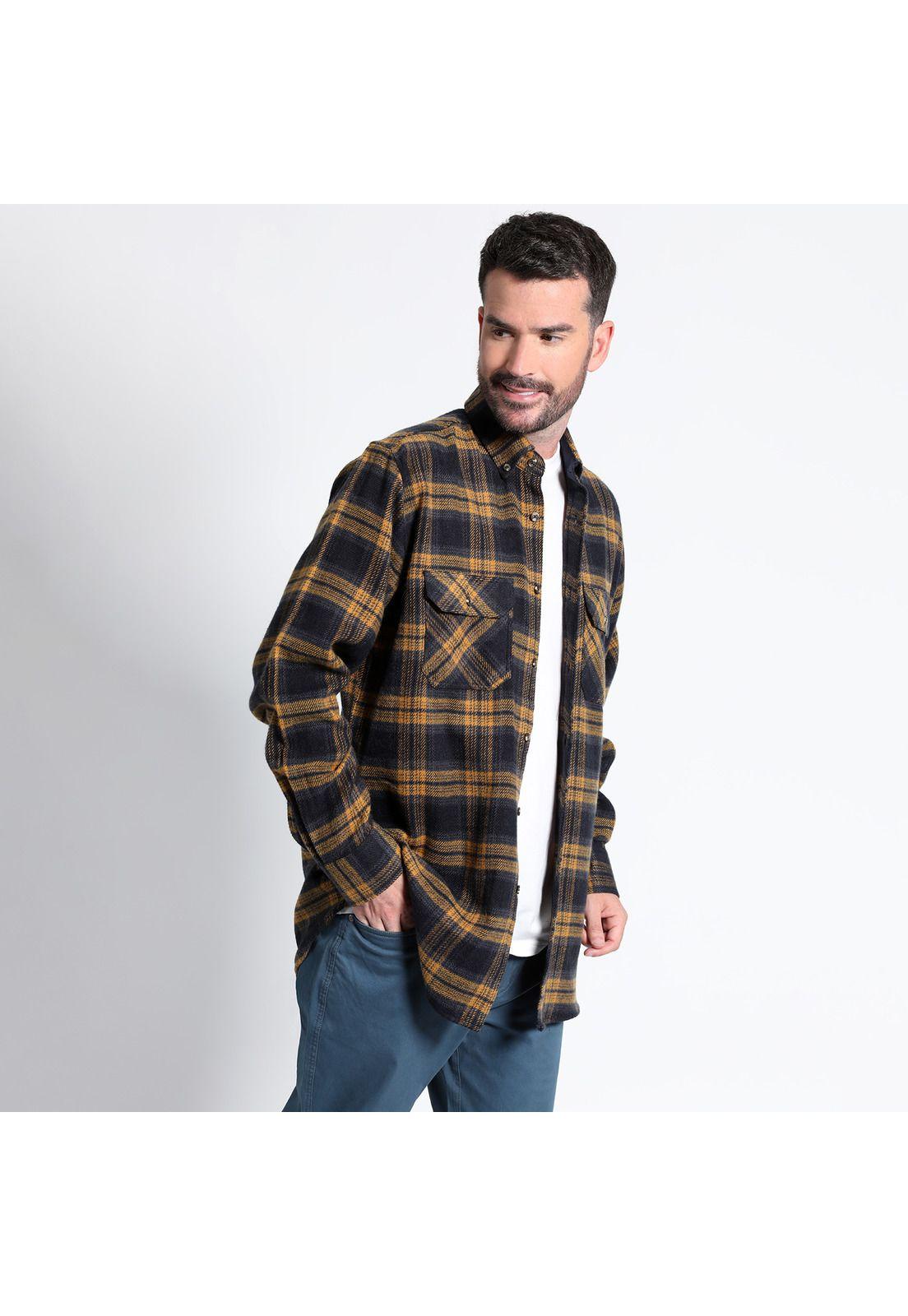 Camisa Leñadora Manga Larga -1