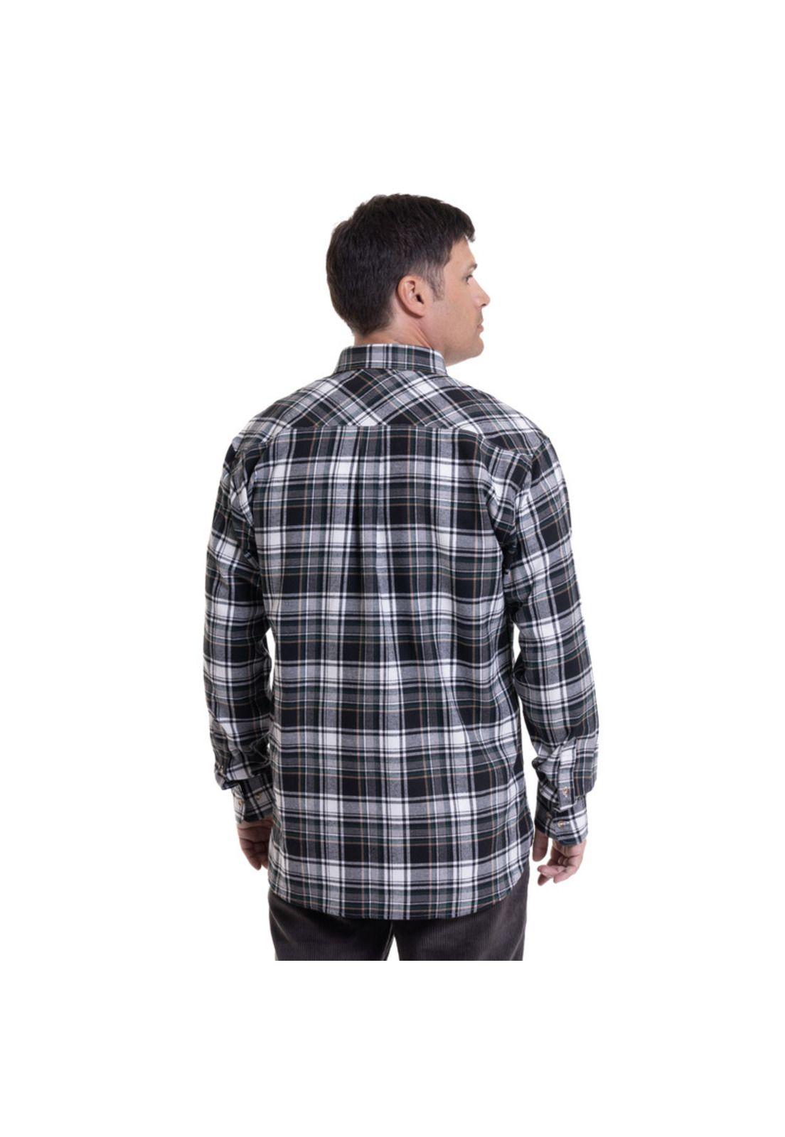 Camisa Villela Fantasía Gris oscuro-1