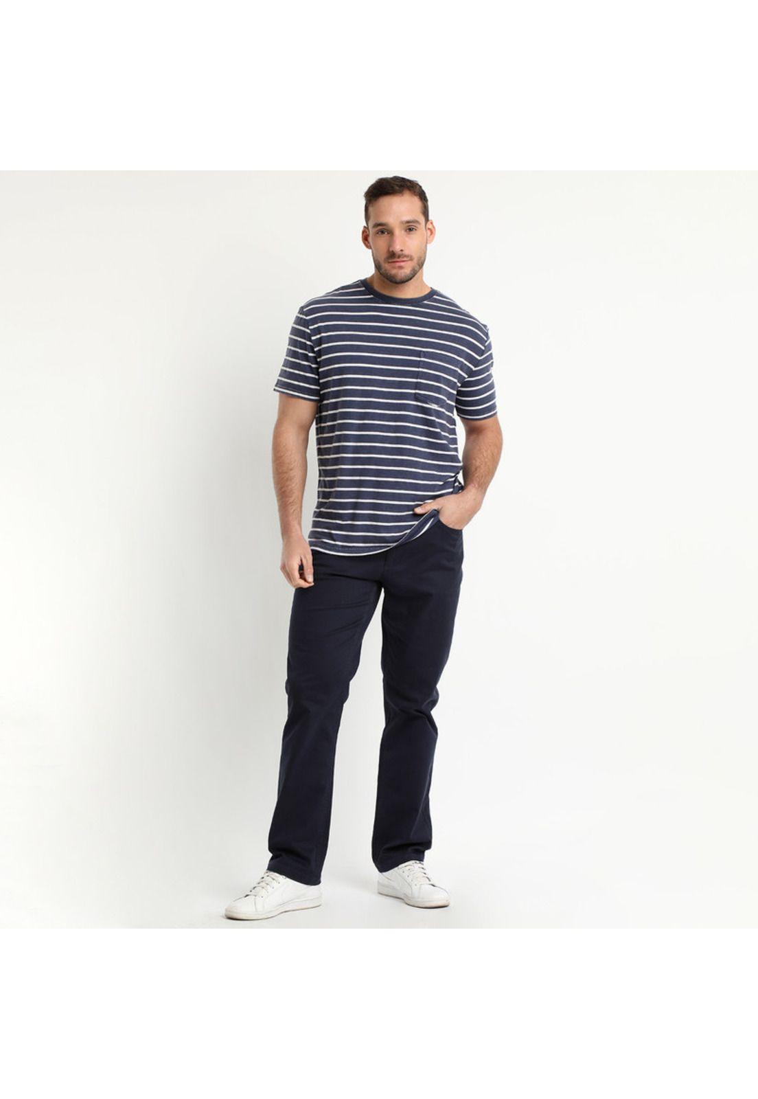 Polera Look Denim Azul Marino-0