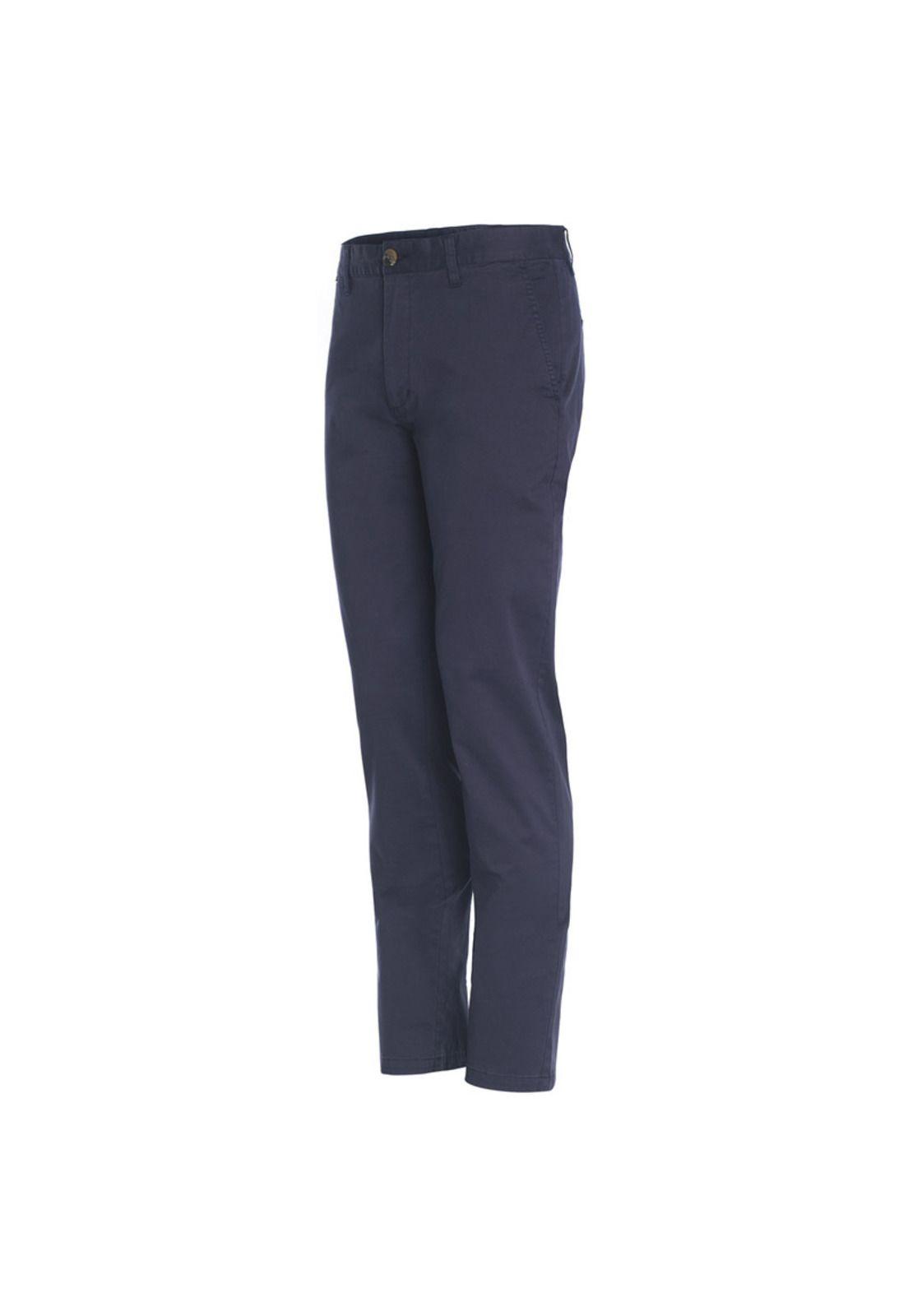 Pantalon Frente Plano Slim Fit Spandex-1
