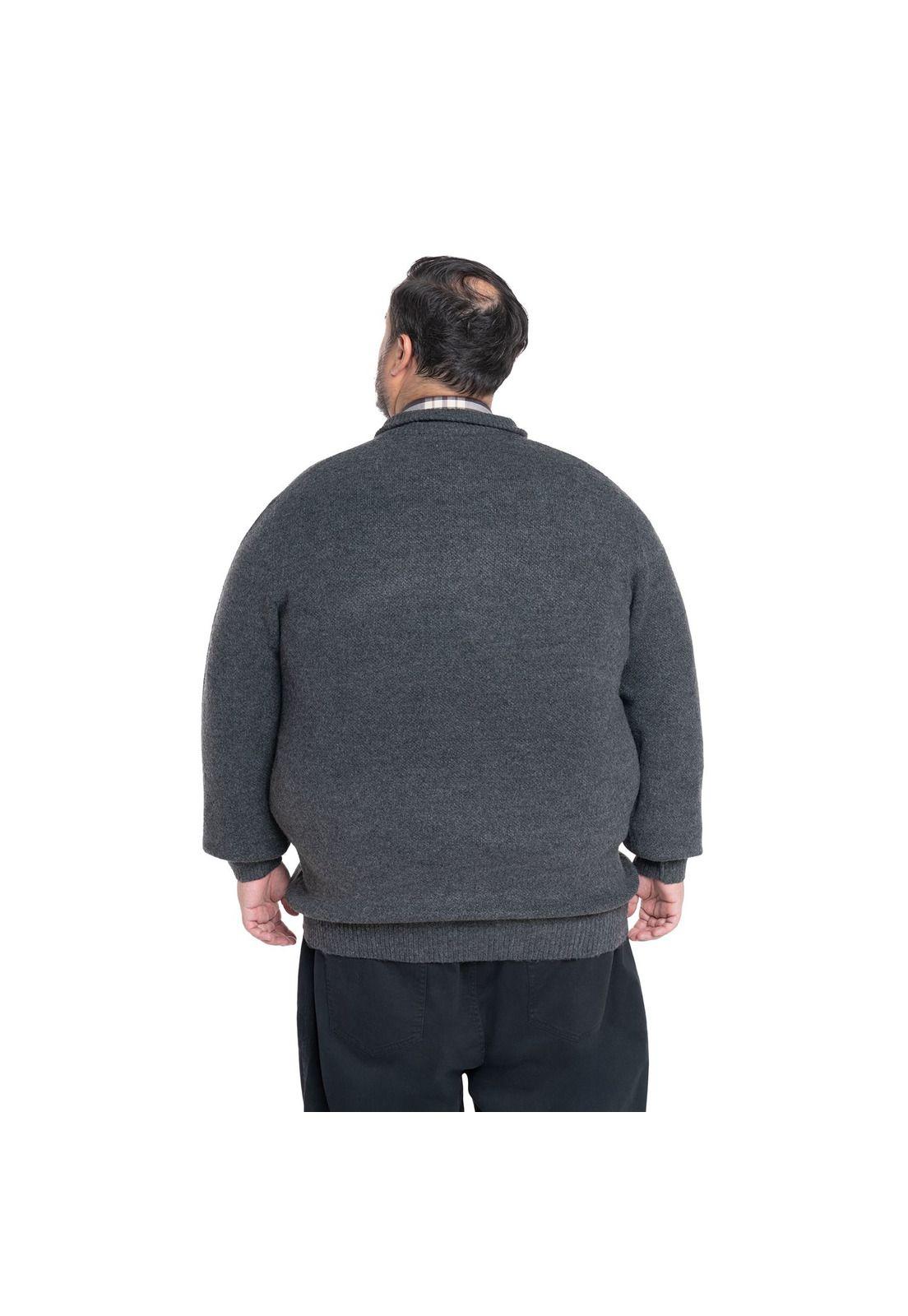 Sweater Cuello Alto Cierre Hombre-2