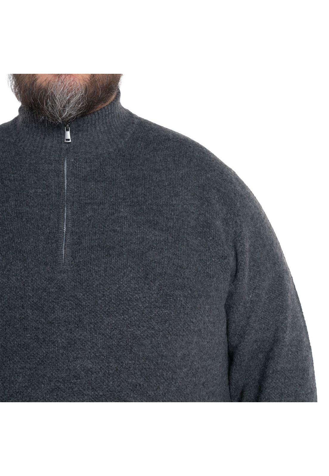 Sweater Cuello Alto Cierre Hombre-3