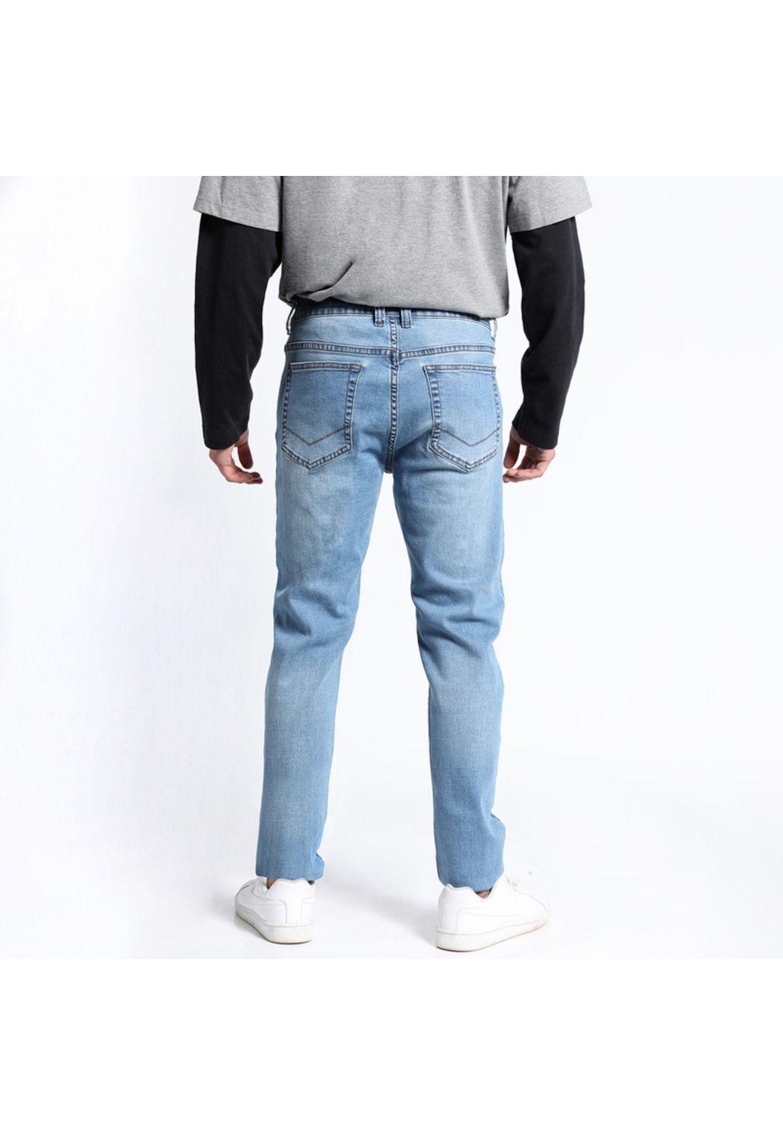 Jeans Desgastado Spandex-1