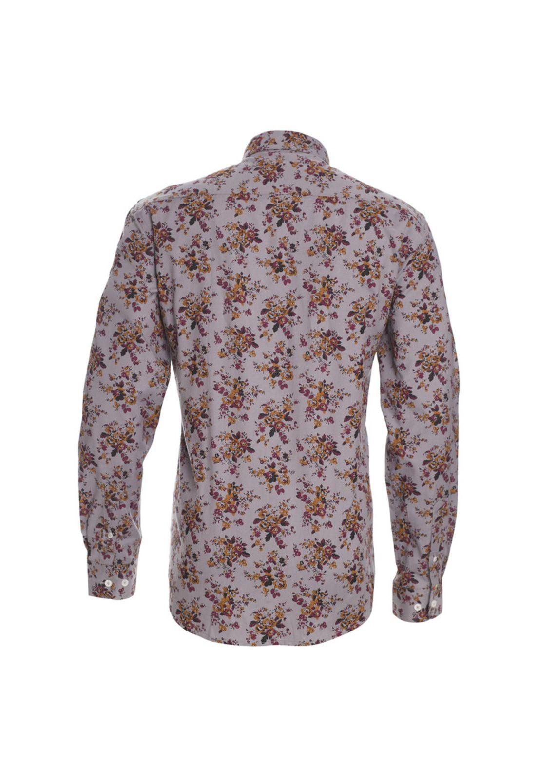 Camisa Manga Larga Oxford Estampada Slim Fit-2