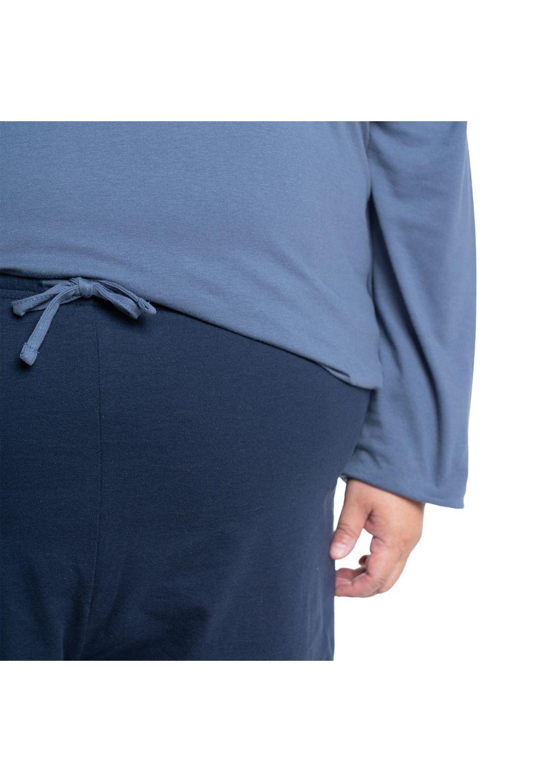 Conjunto Pijama Largo Hombre-3