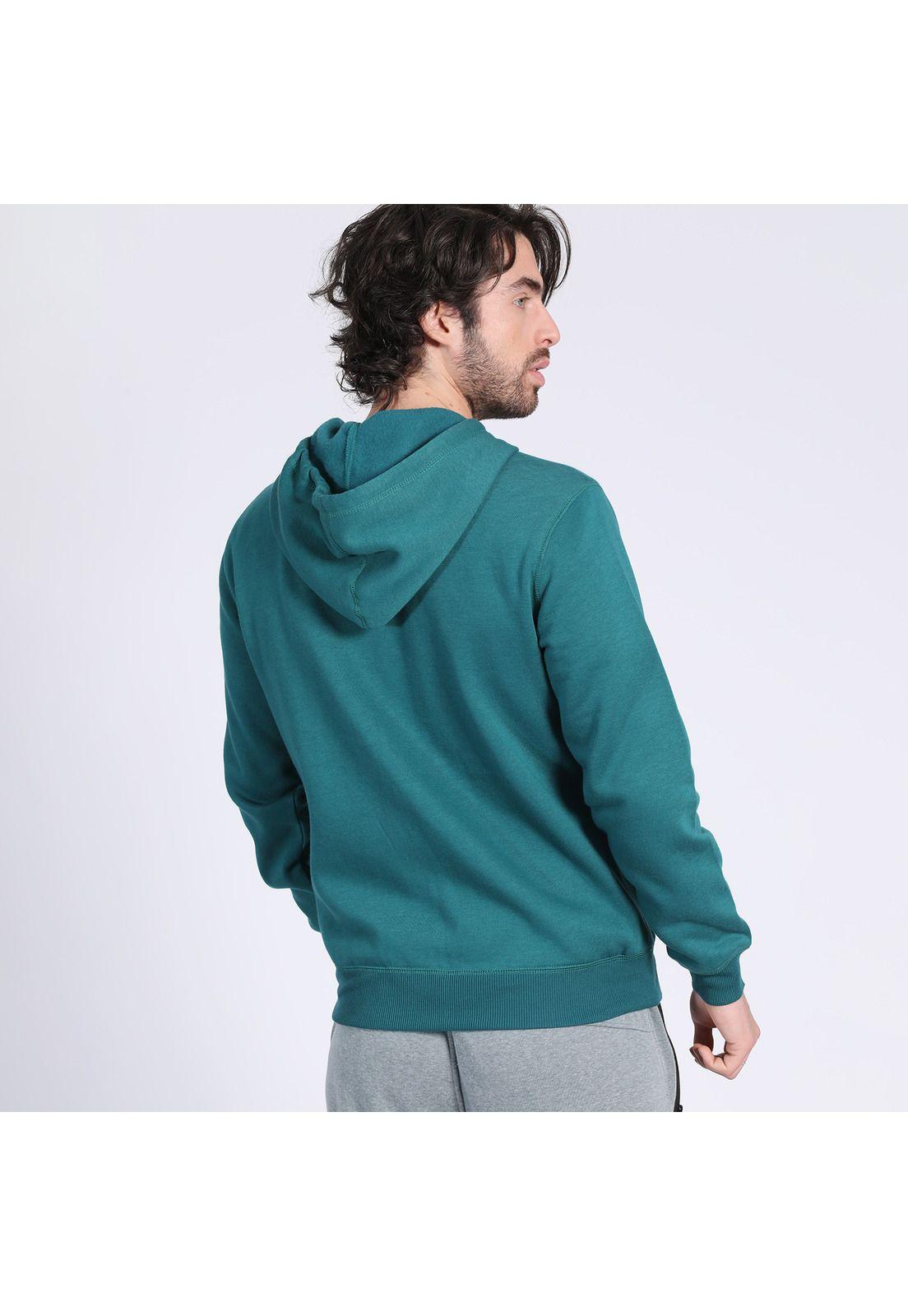 Polerón Full Zipper Verde petróleo-2