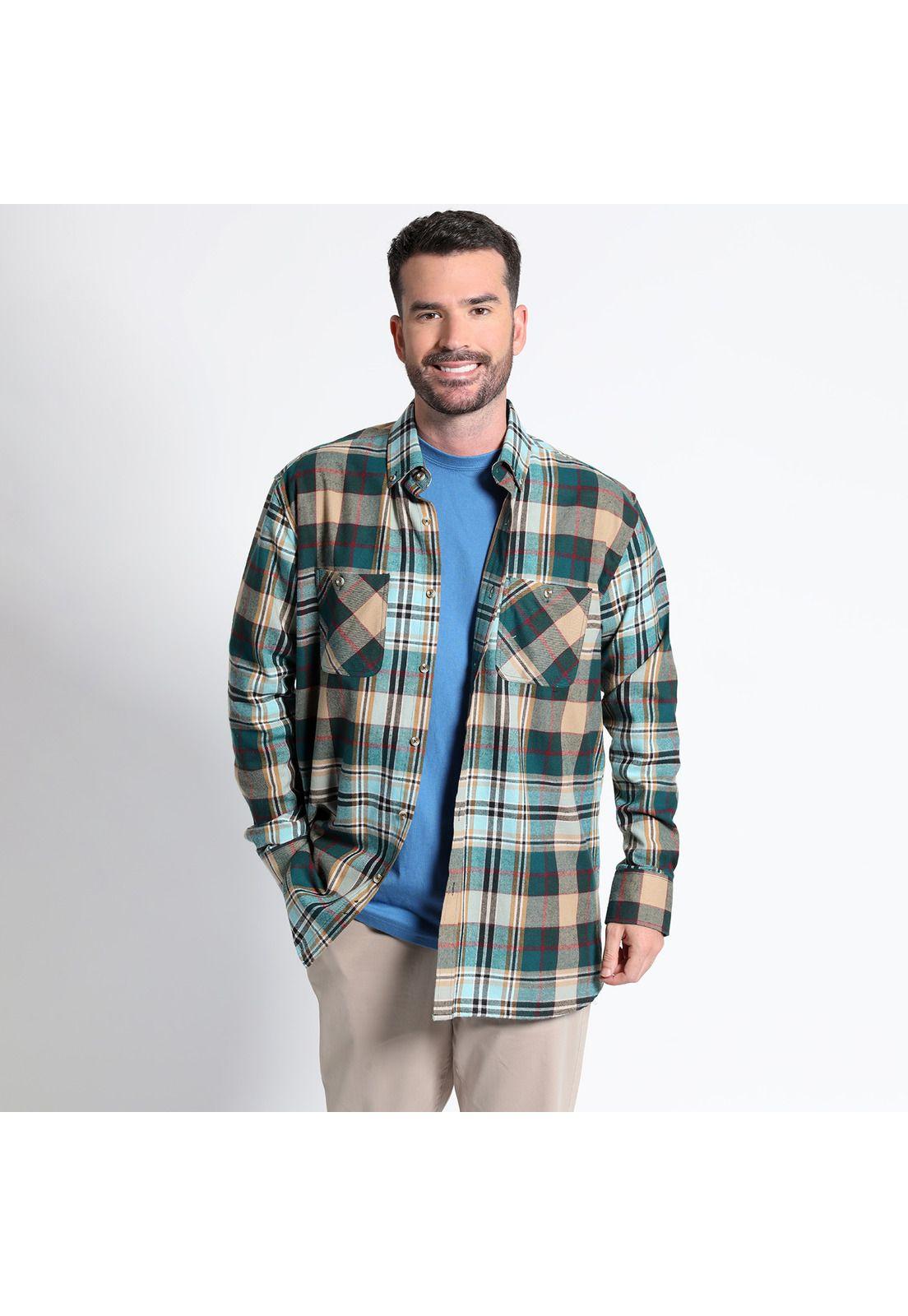 Camisa Villela Fantasía Manga Larga Regular Fit-0