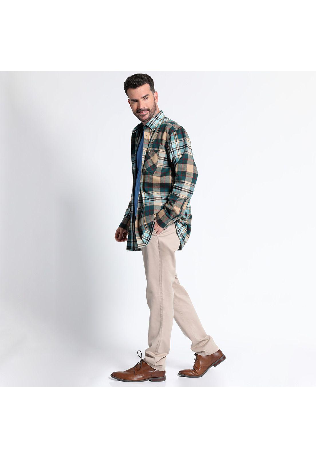 Camisa Villela Fantasía Manga Larga Regular Fit-2