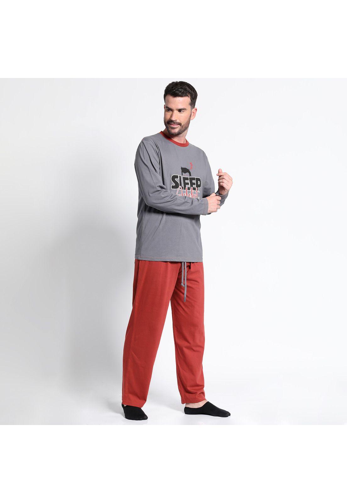 Pijama Jersey Print-1