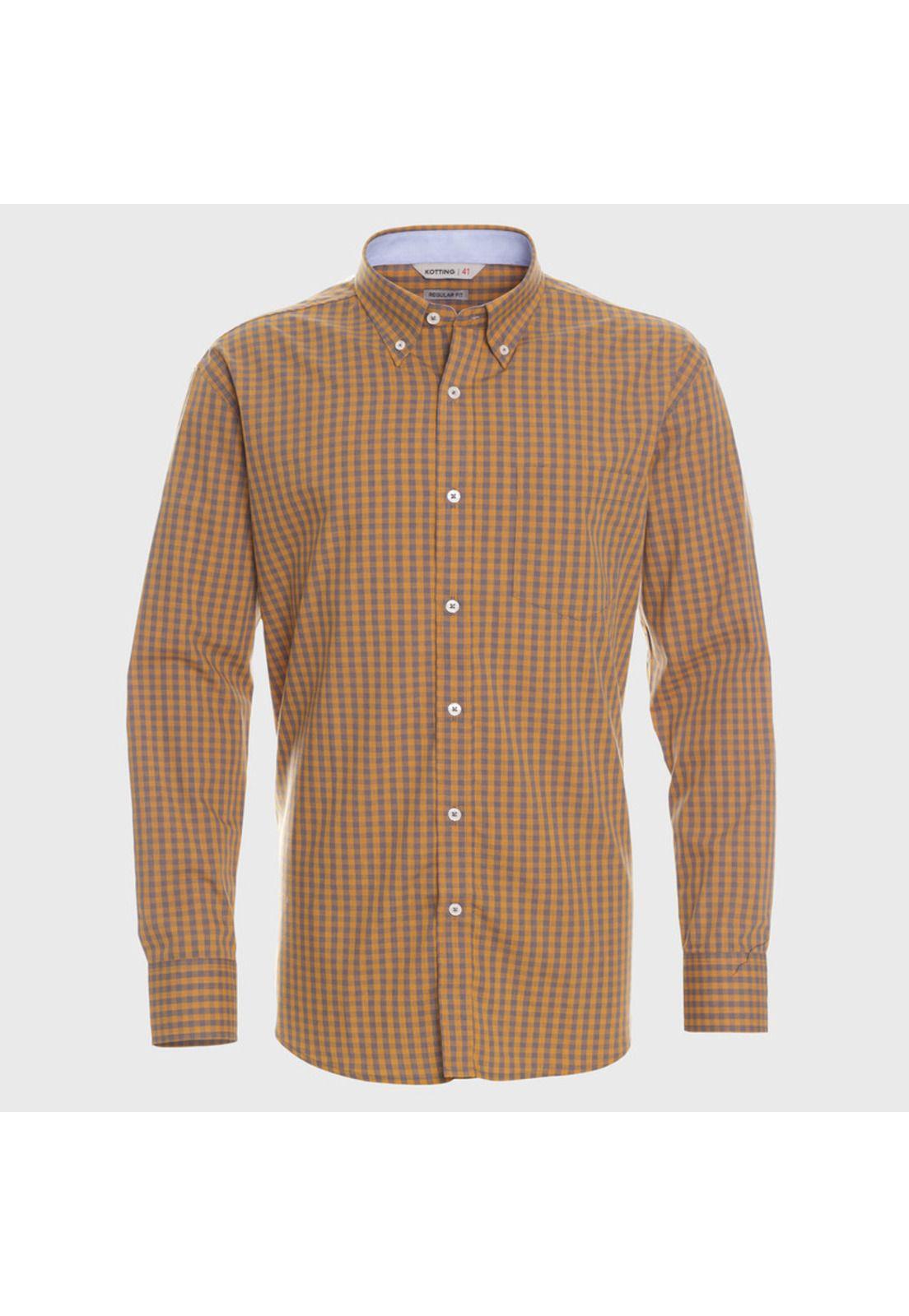 Camisa Manga Larga Fantasia Premium Regular Fit-0