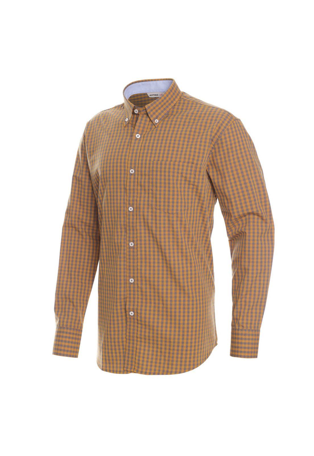 Camisa Manga Larga Fantasia Premium Regular Fit-1