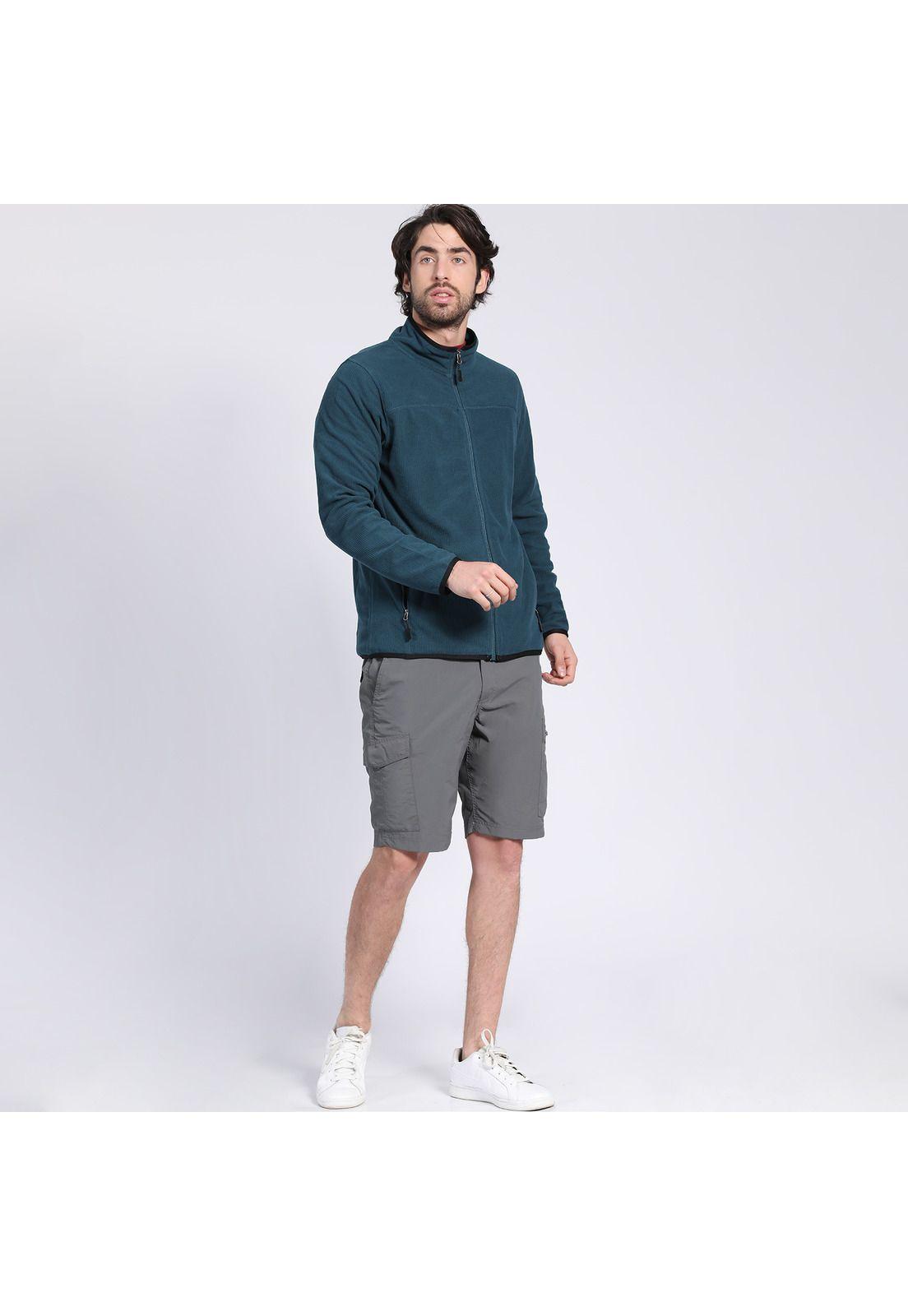 Polar Full Zipper Verde petróleo-0