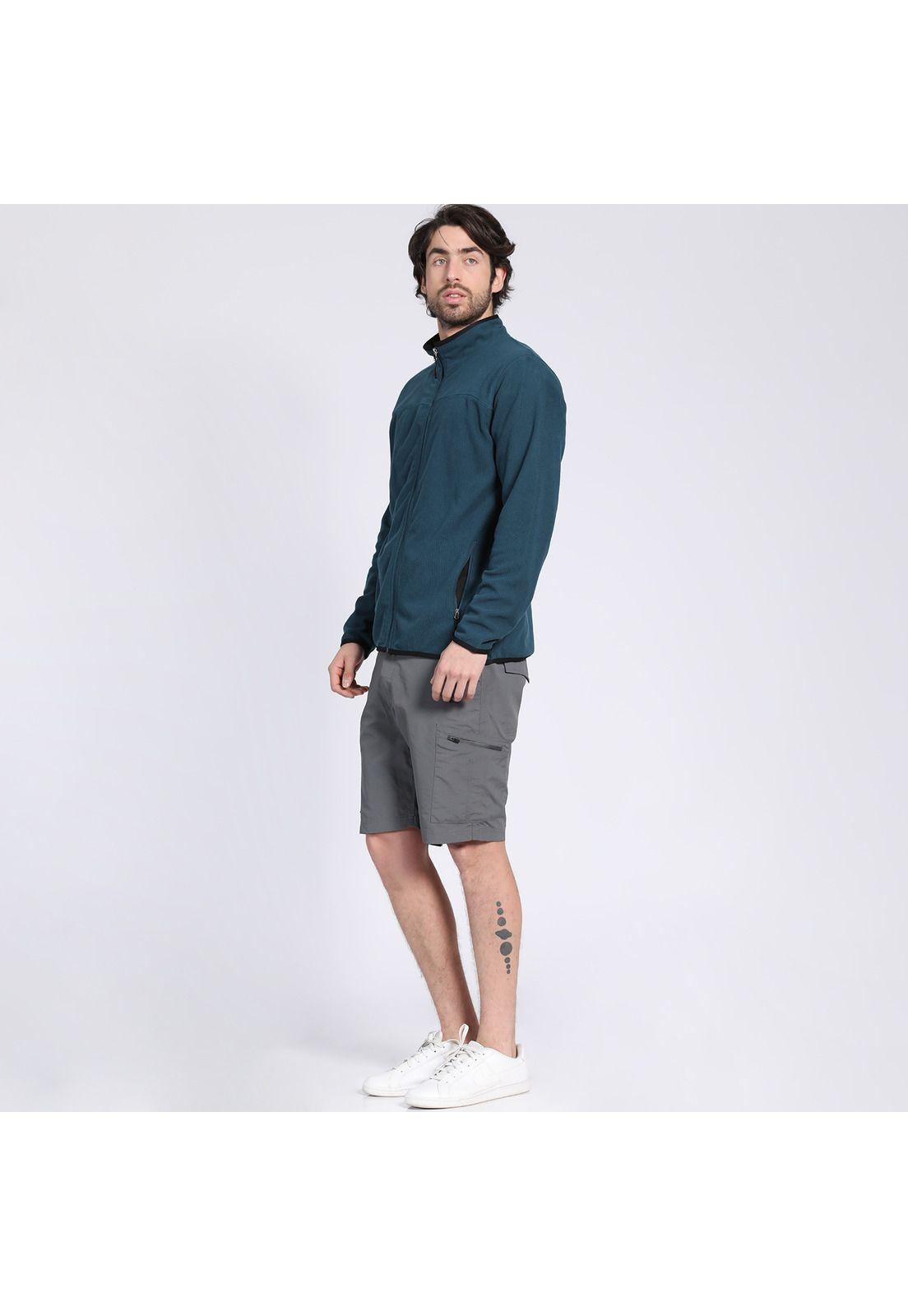 Polar Full Zipper Verde petróleo-1