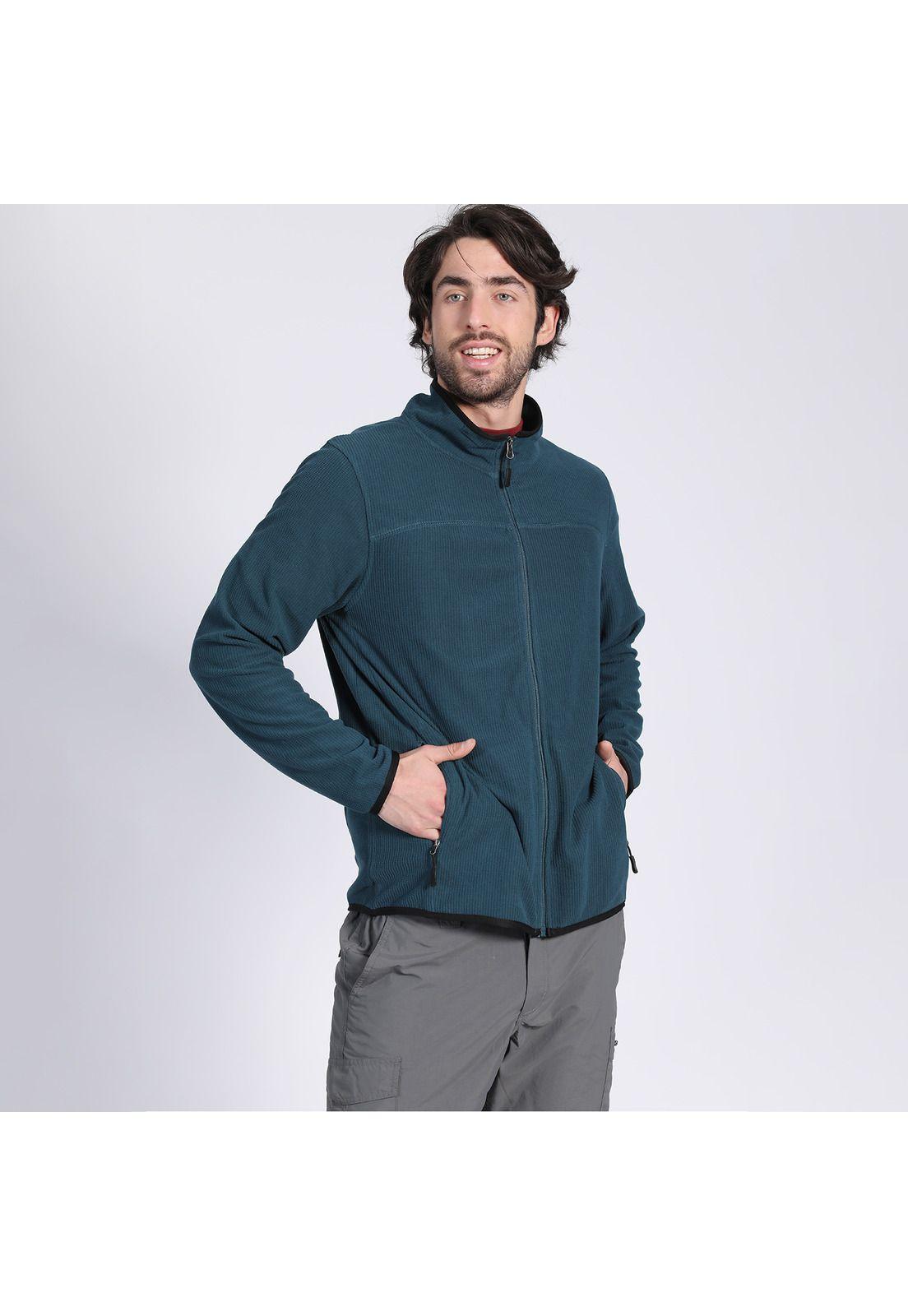 Polar Full Zipper Verde petróleo-2